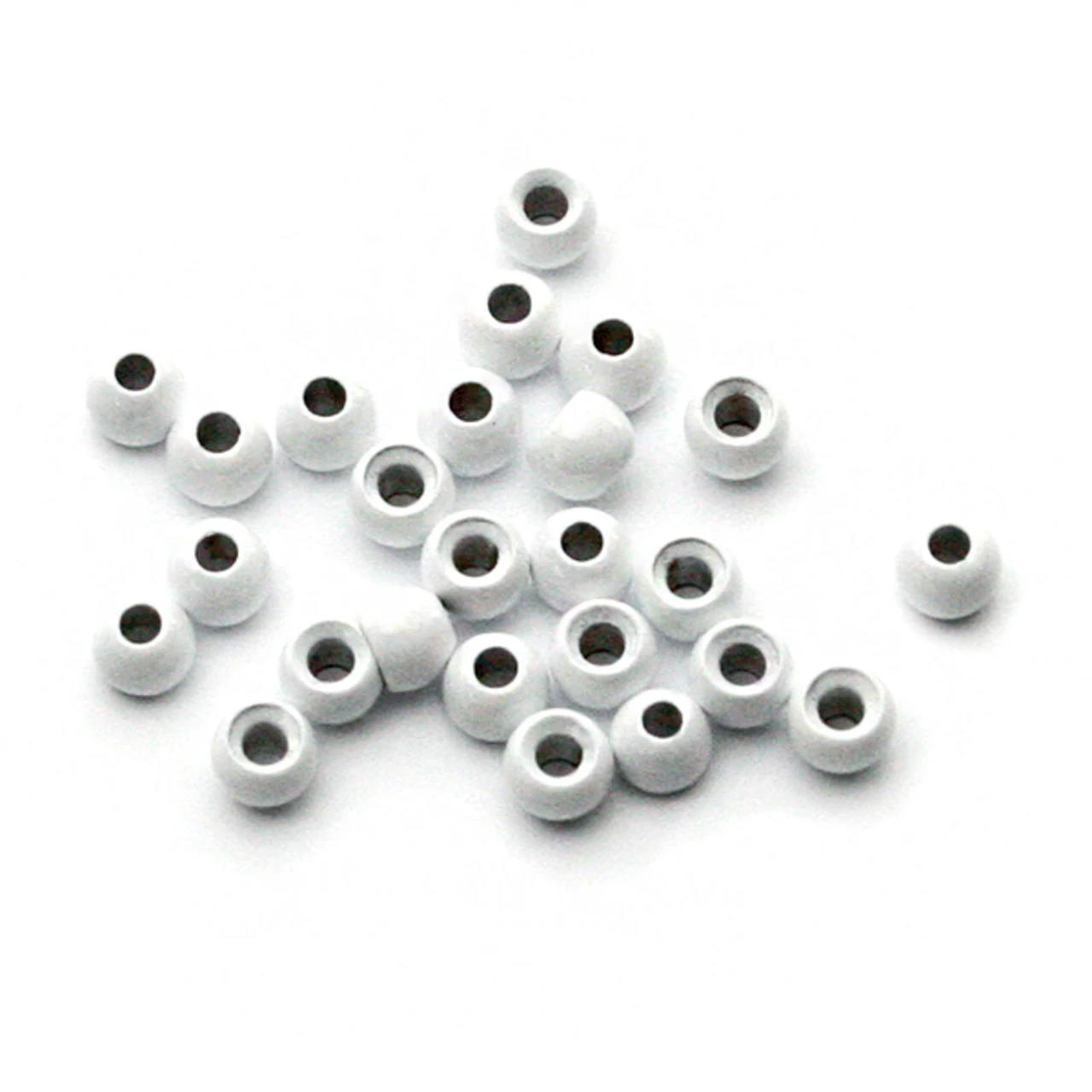 MFC Brass Beads (25 pk) 2.0 mm - 5/64 White