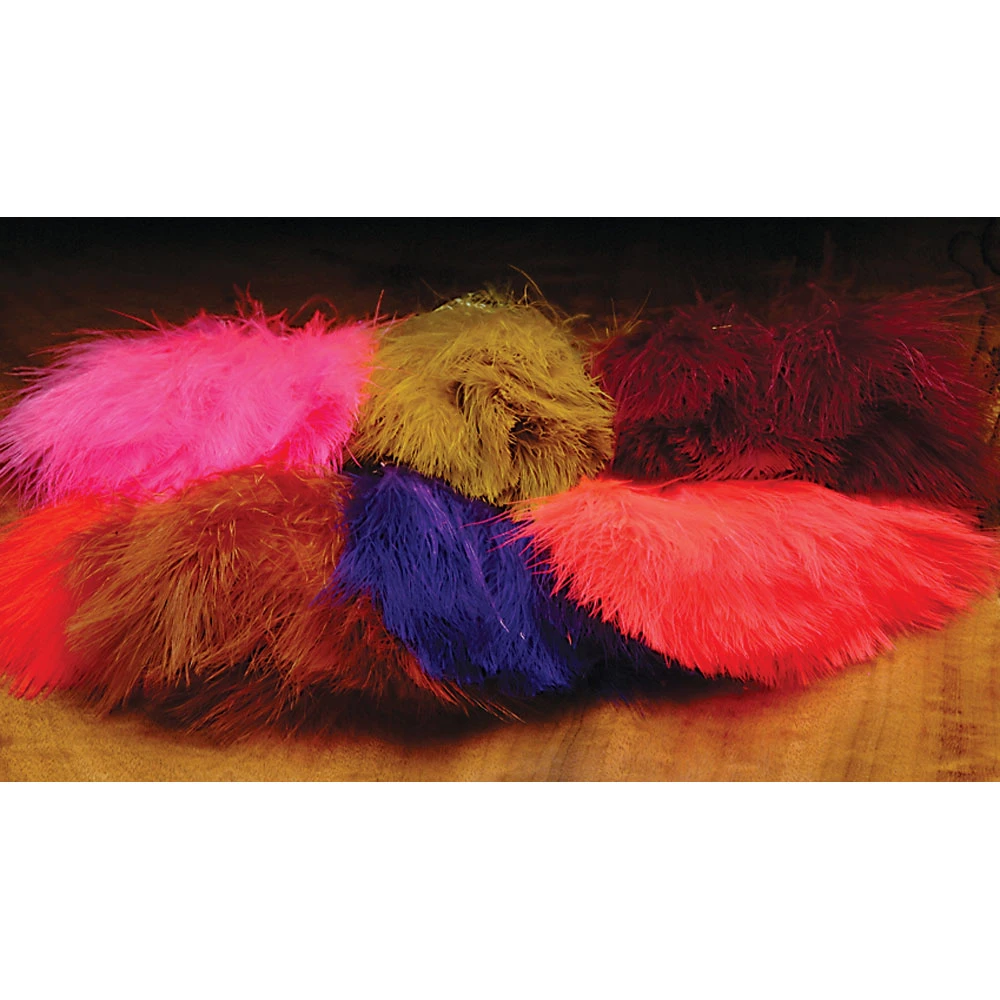 Hareline Marabou Strung Blood Quills - view 2