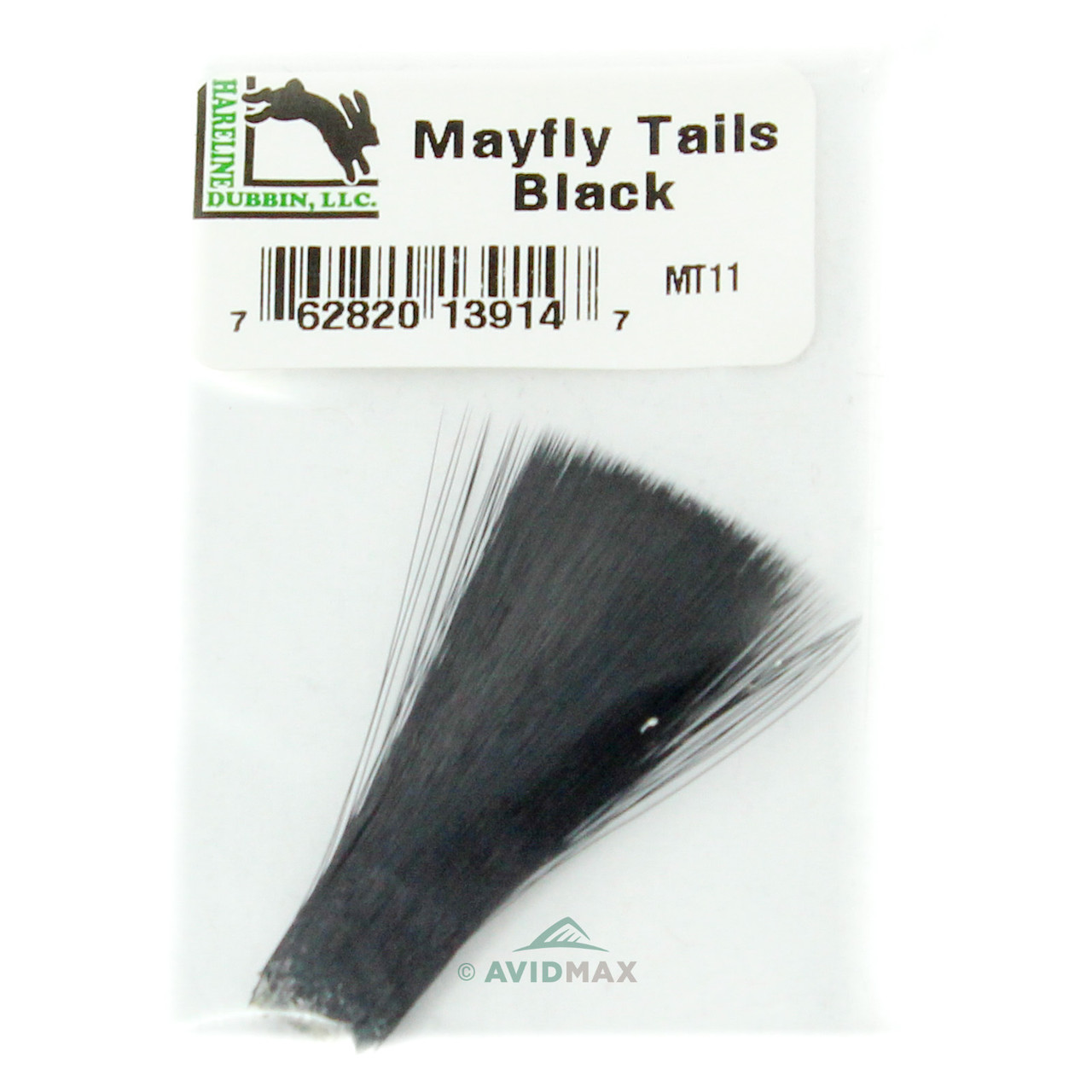 Hareline Mayfly Tails Black