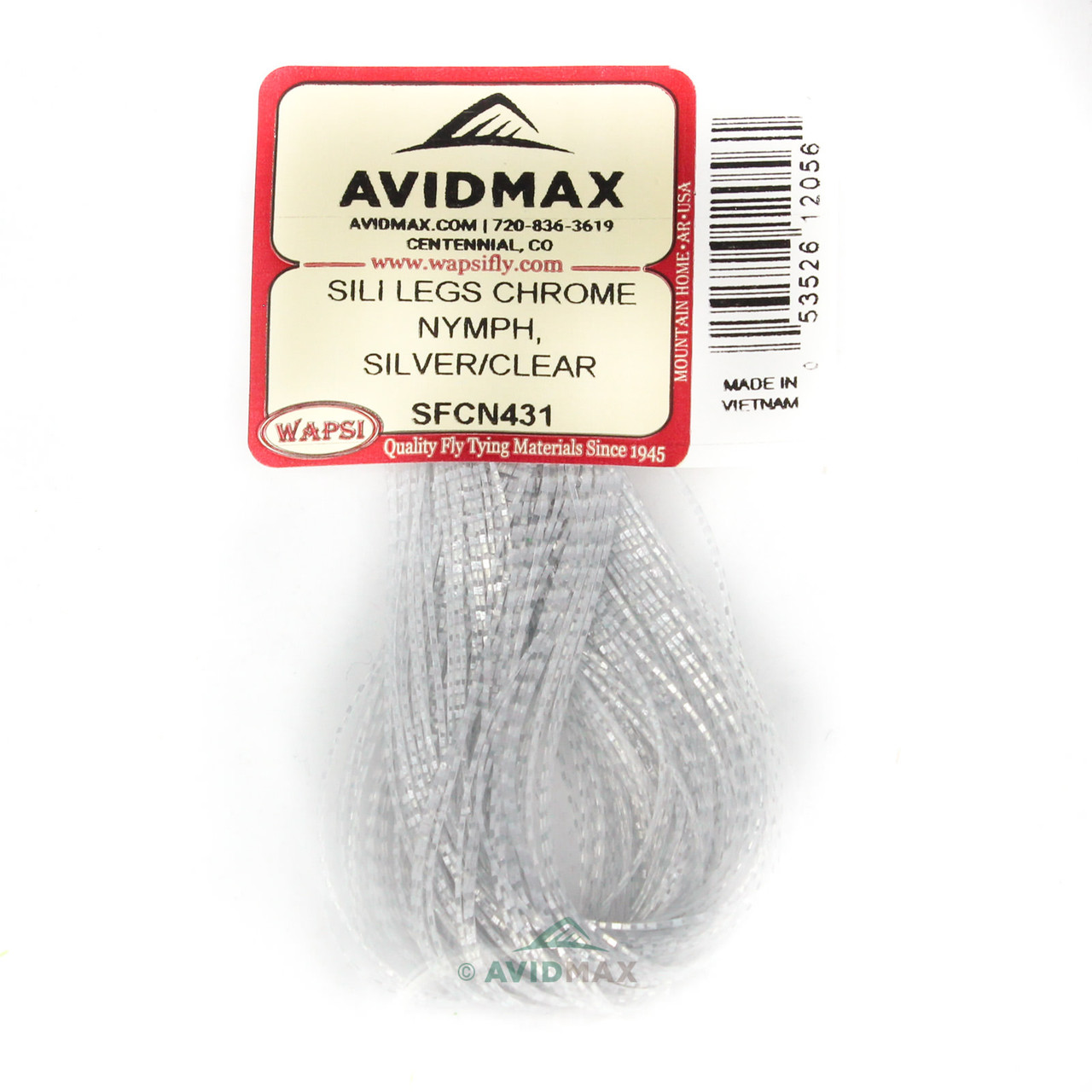 Wapsi Nymph Chrome Sili Legs Silver/Clear
