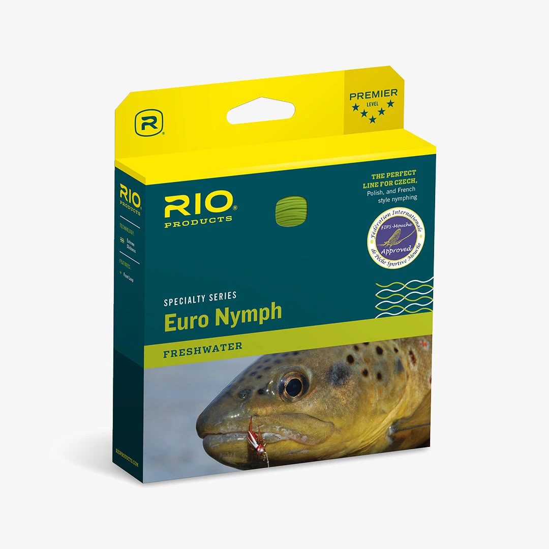 RIO Fips Mouche Euro Nymph Fly Fishing Line Competition Legal