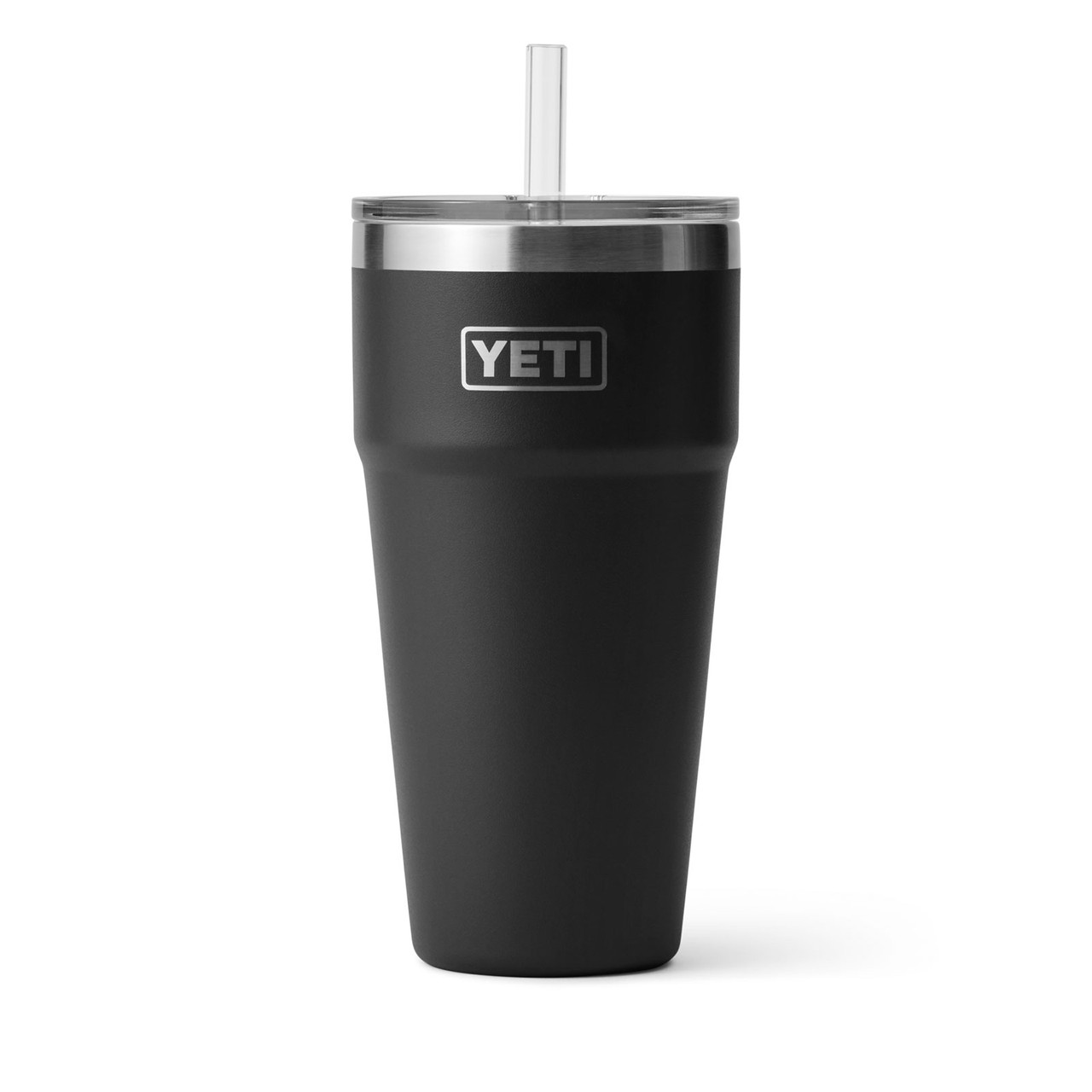 AIPENQ Straw Cap for YETI Rambler Bottle and RTIC Bottle, Straw Lid with 2  Straws and 2 Brushes Black