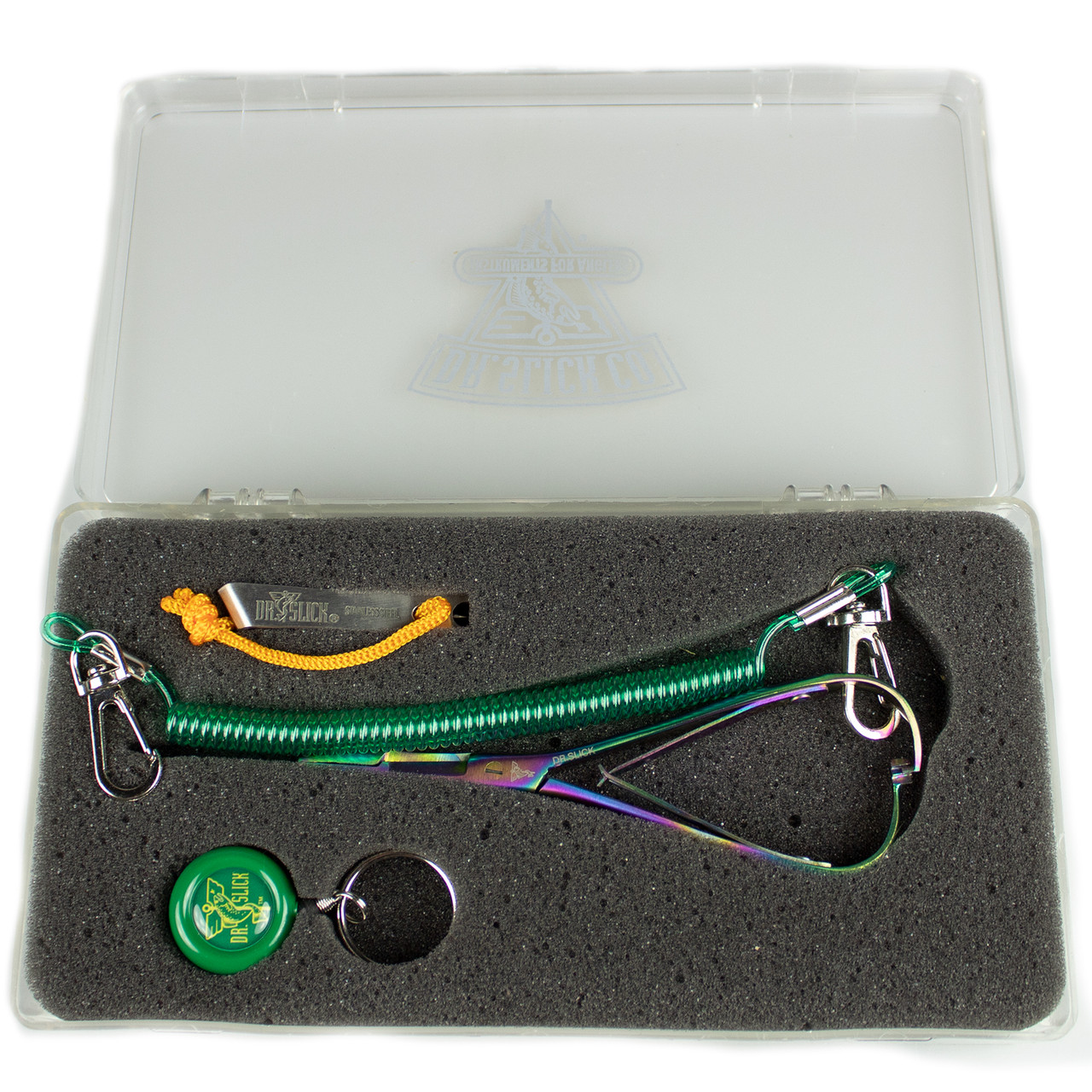 Dr. Slick Prism Mitten Scissor Clamp Nipper Retractor and Fly Box Set Dr. Slick Prism Mitten Scissor Clamp Nipper Retractor and Fly Box Set