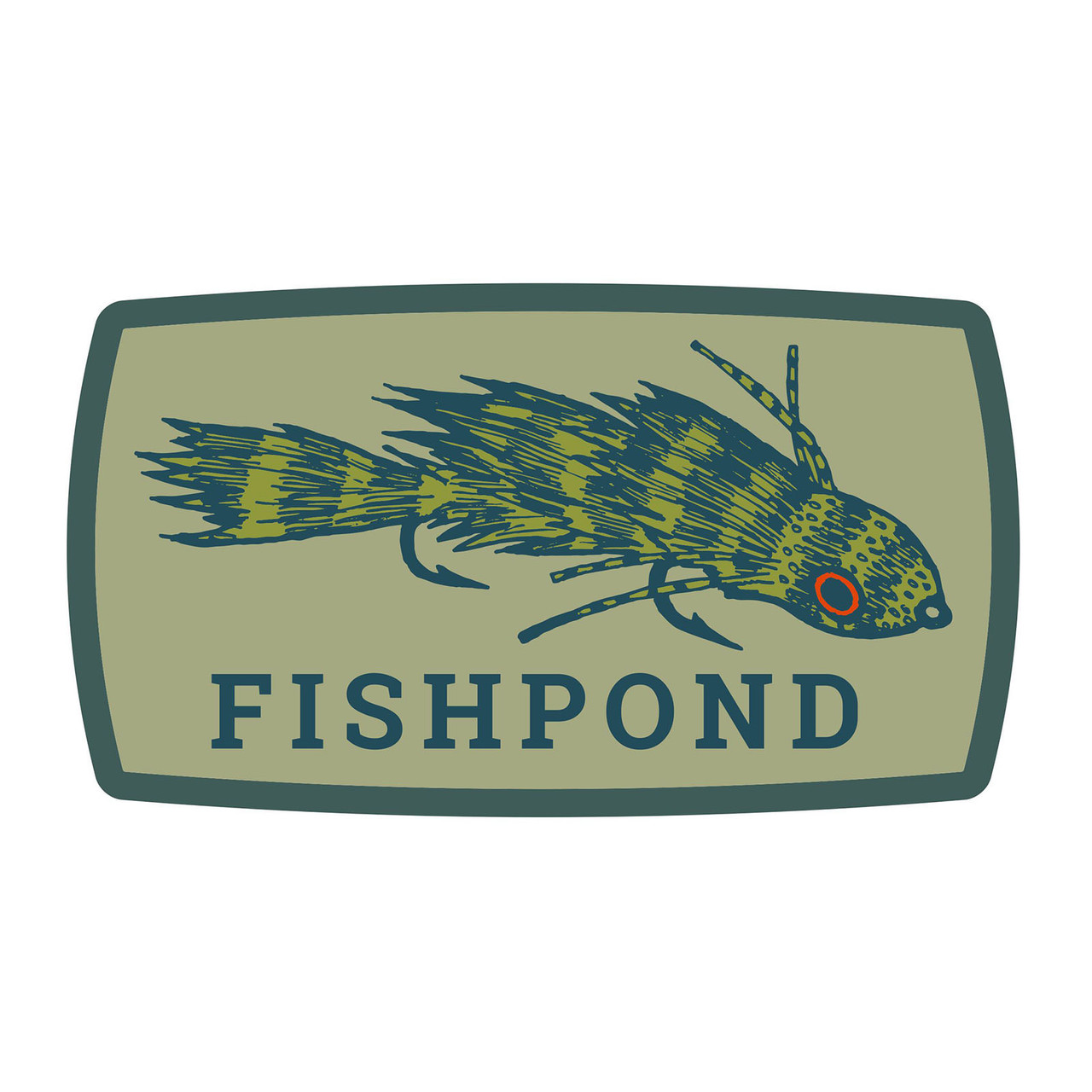 Fishpond Meathead Sticker 6 in