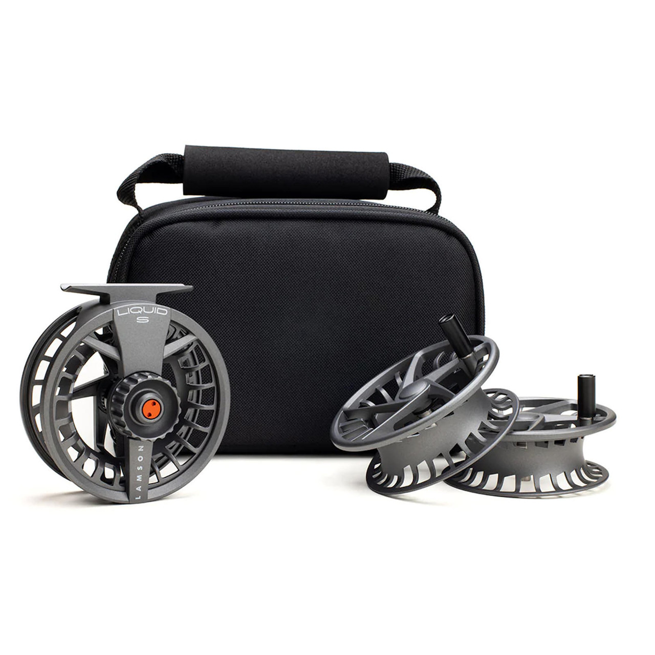 Lamson Liquid S Series Fly Reel 3 pk 3 wt Smoke