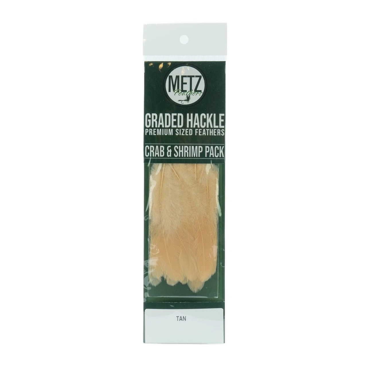Metz Tarpon Crab Hackle Pack Tan