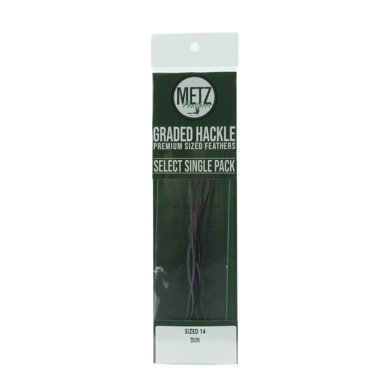 Metz Select Hackle Single Pack 14 Dun