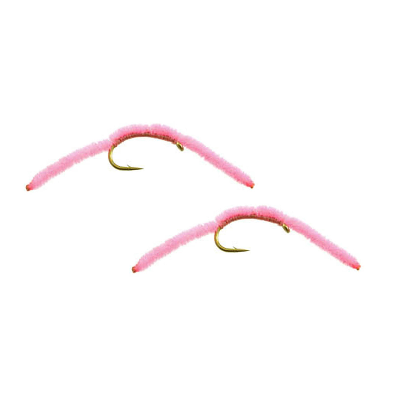 Umpqua San Juan Worm Hot Pink 2 Pack - AvidMax