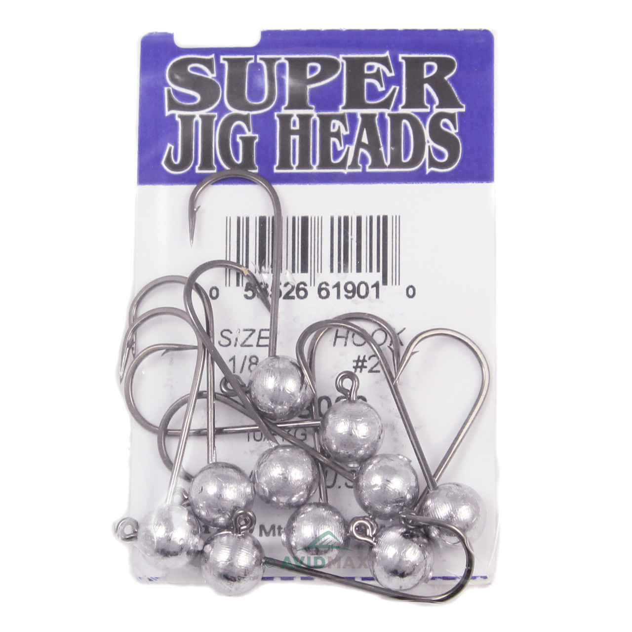 Wapsi Super Jig Heads - Plain