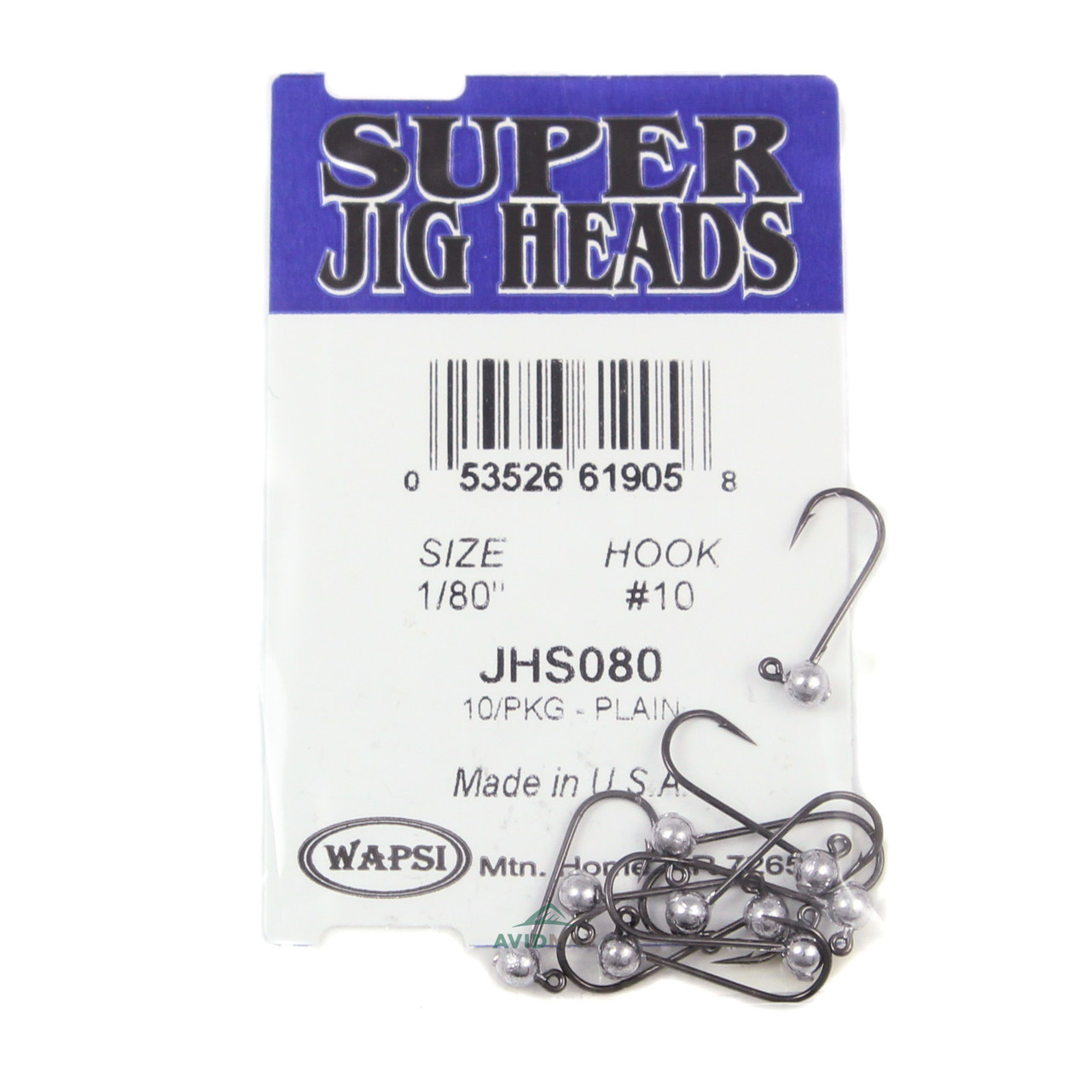 Wapsi Super Jig Heads - Plain