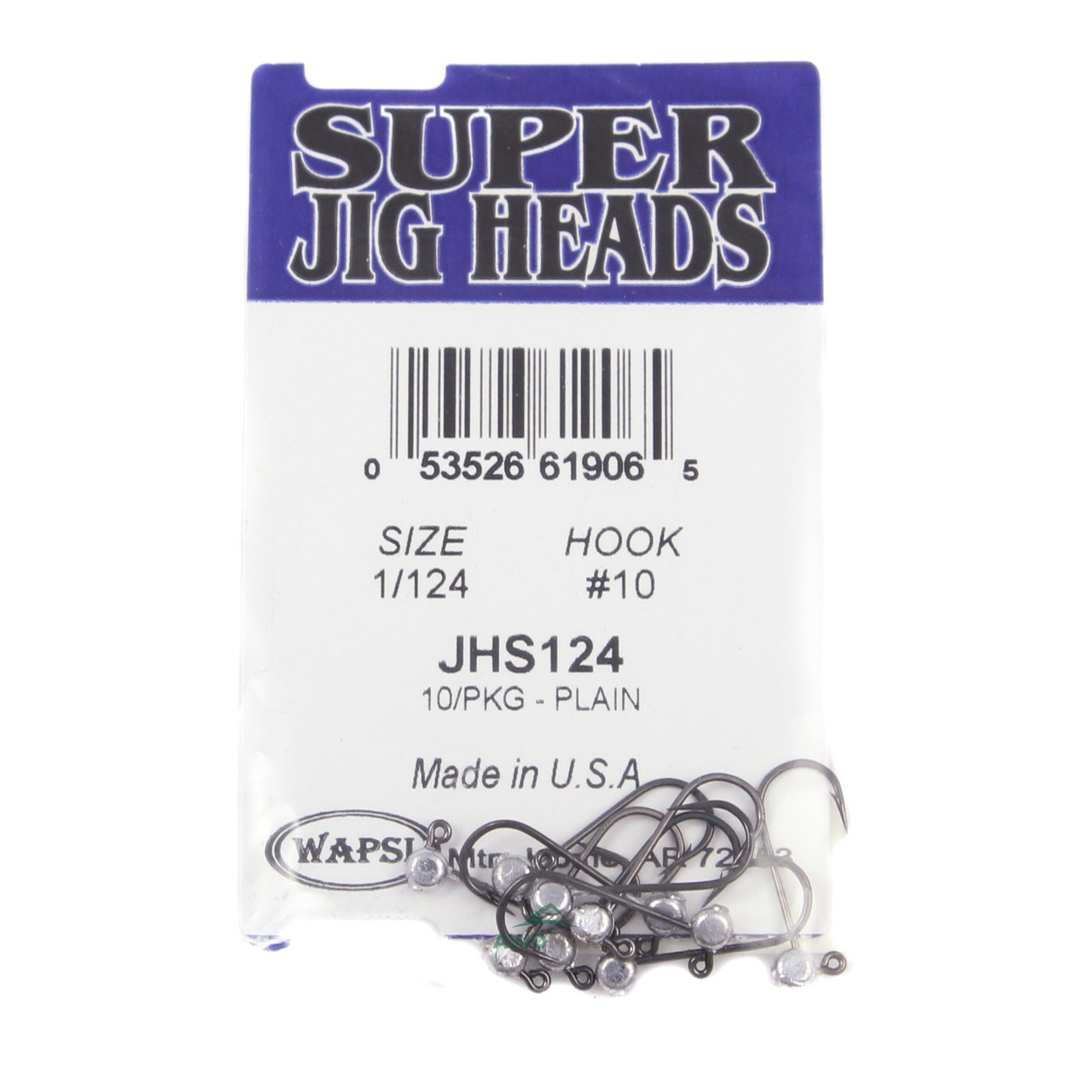 Wapsi Super Jig Heads - Plain - AvidMax