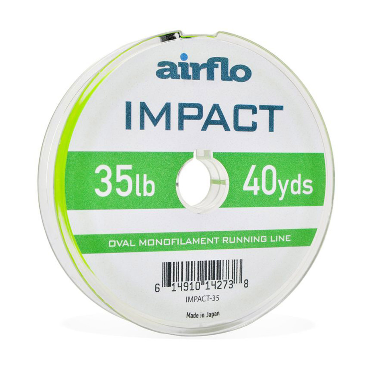 Airflo Impact Monofilament Running Fly Line 35 lb Chartreuse