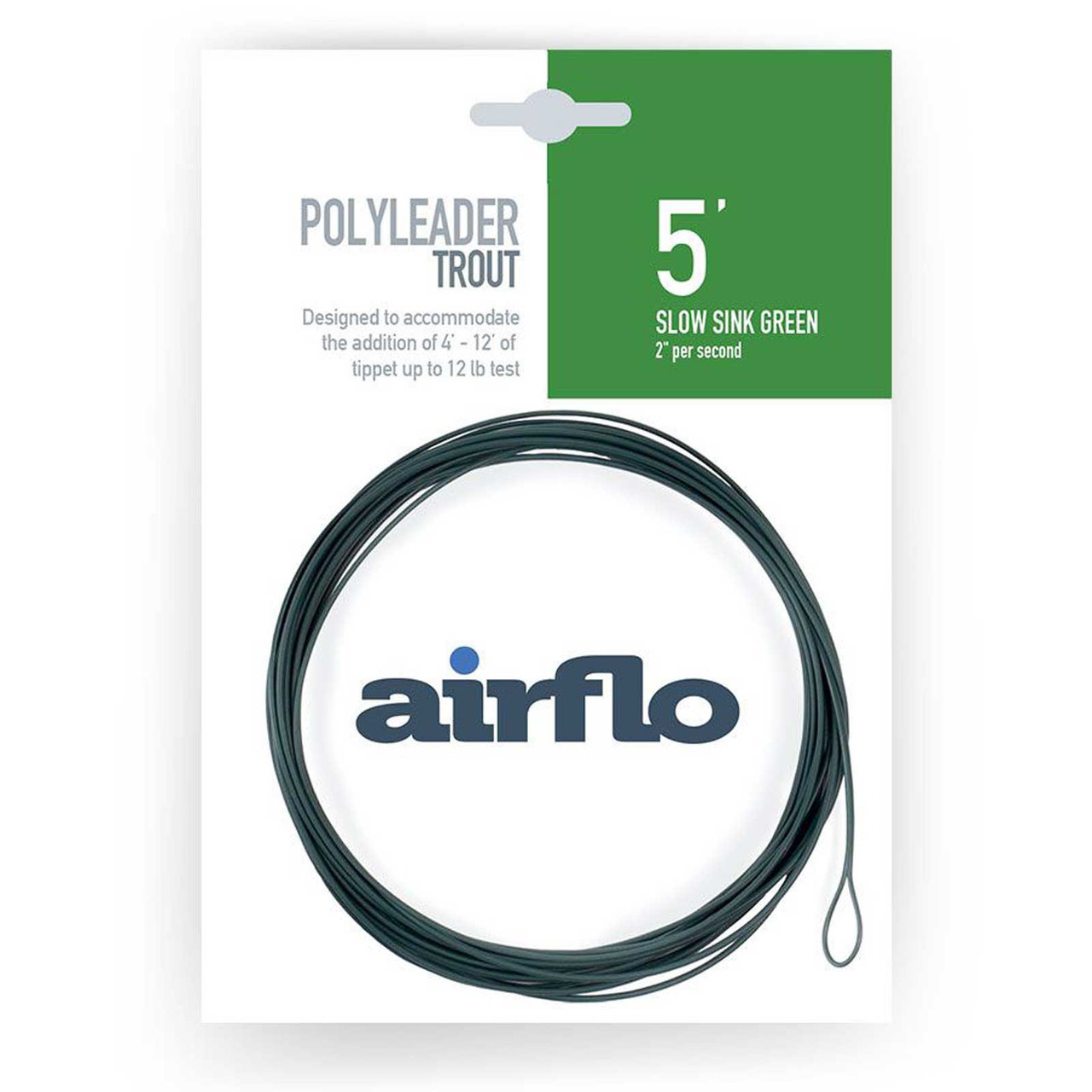 Airflo Trout Polyleader 5ft Slow Sink