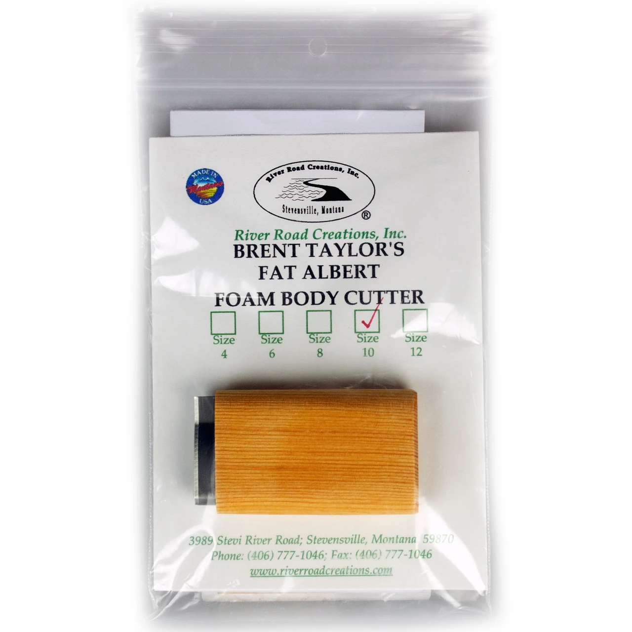 River Road Creations Fat Albert Cutter Size 10