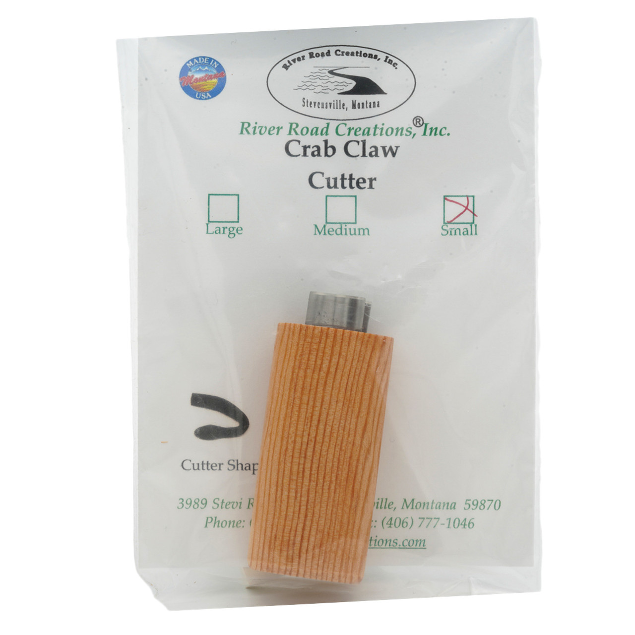 Hareline Crab Claw Foam Body Cutter Small