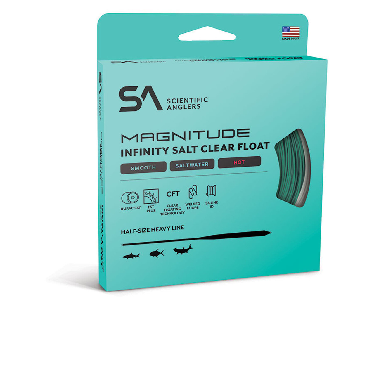 Scientific Anglers Magnitude Smooth Infinity Salt Full Float