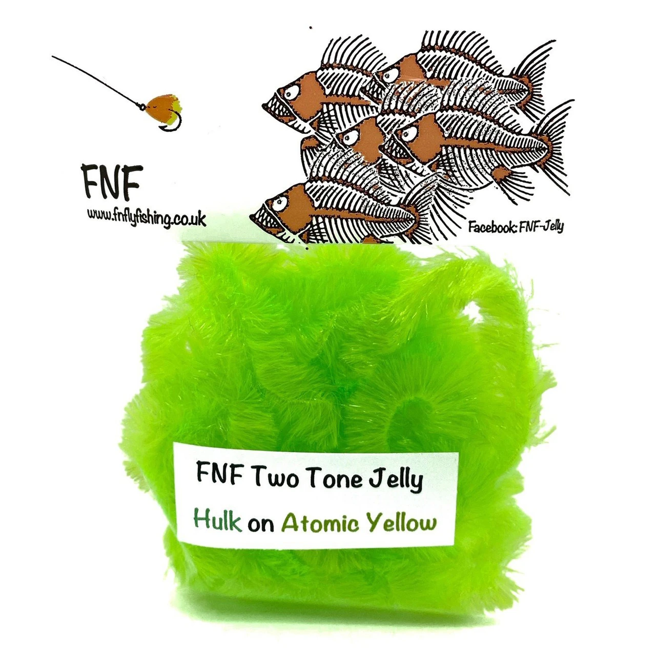 FNF Two Tone Jelly HULK ON ATOMIC YELLOW