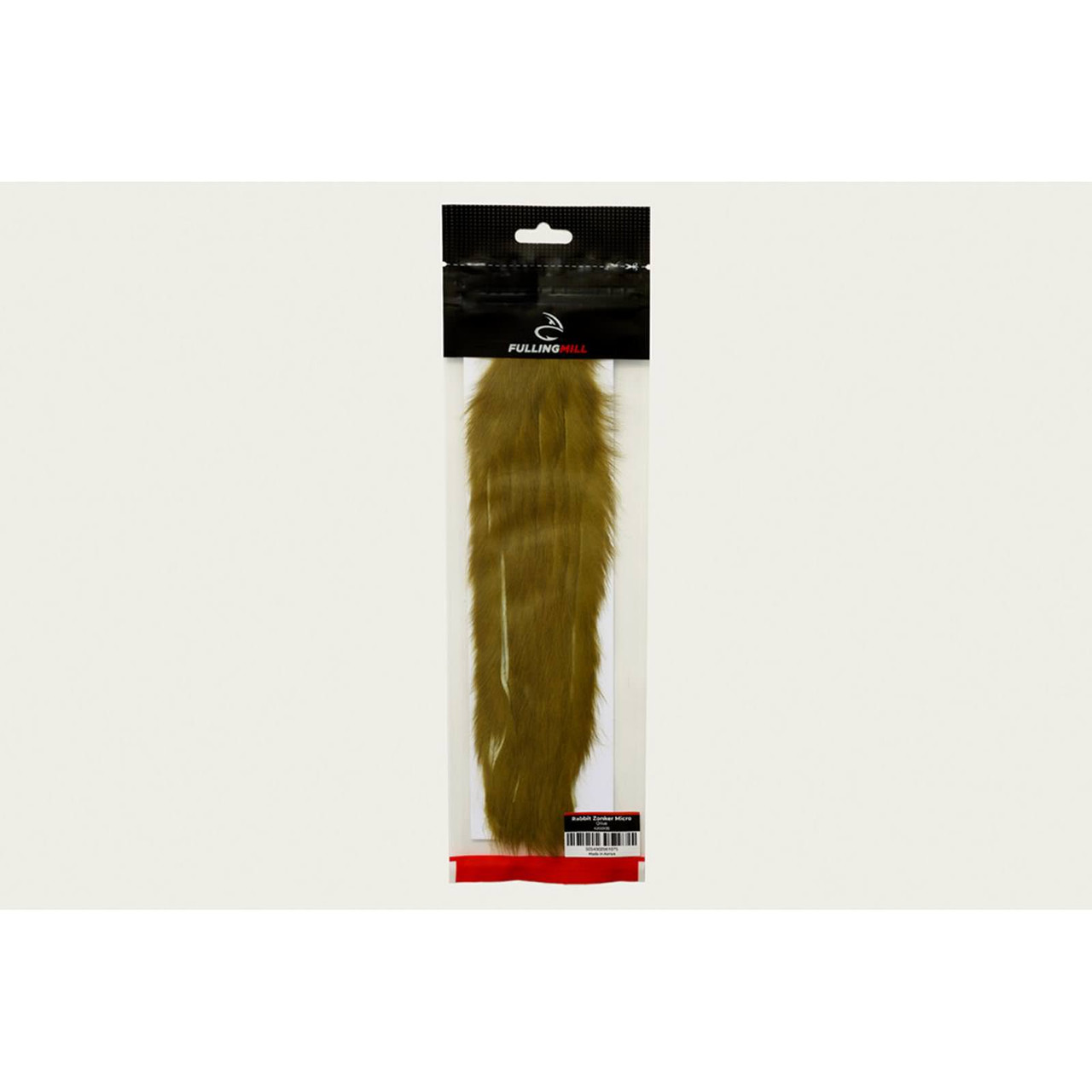 Fulling Mill Rabbit Zonker Micro Olive