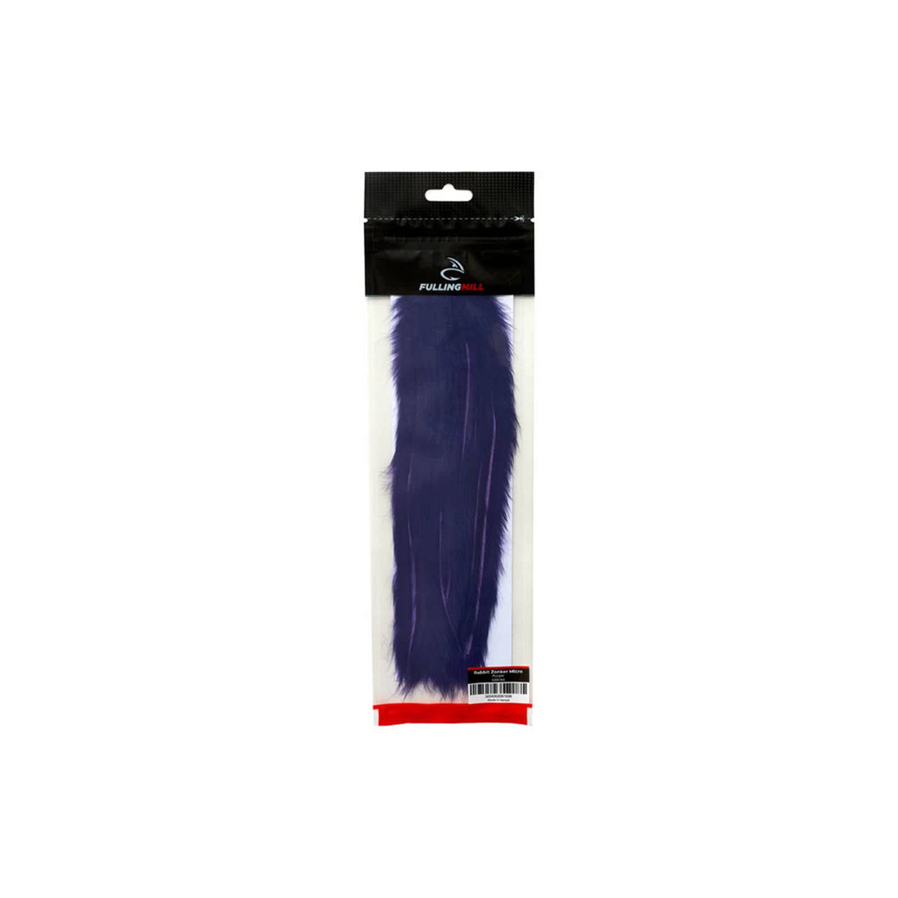 Fulling Mill Rabbit Zonker Micro Purple