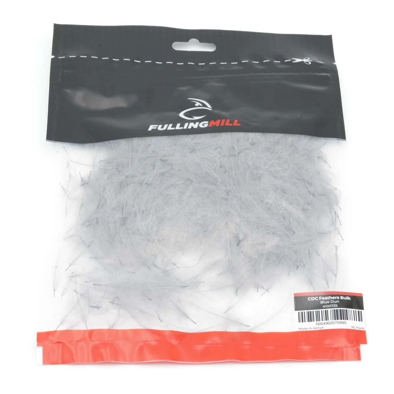 Fulling Mill CDC Feathers Bulk 3g Blue Dun