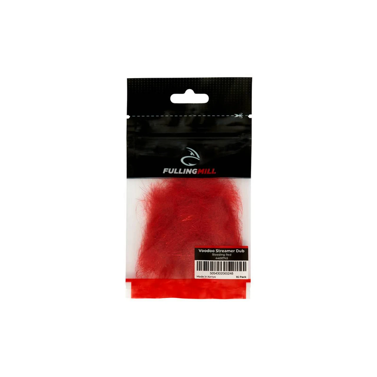 Fulling Mill Voodoo Streamer Dub Bleeding Red