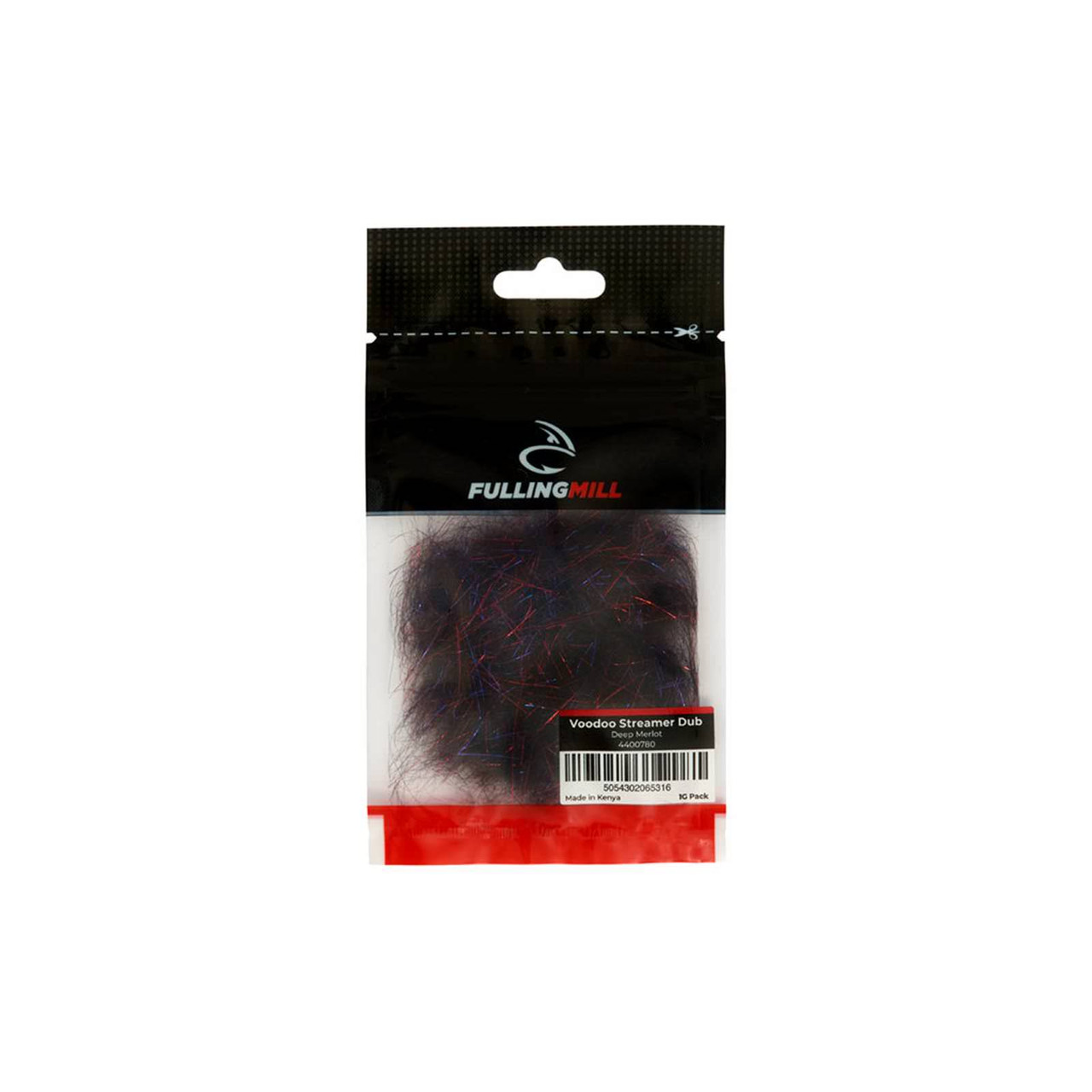 Fulling Mill Voodoo Streamer Dub Deep Merlot