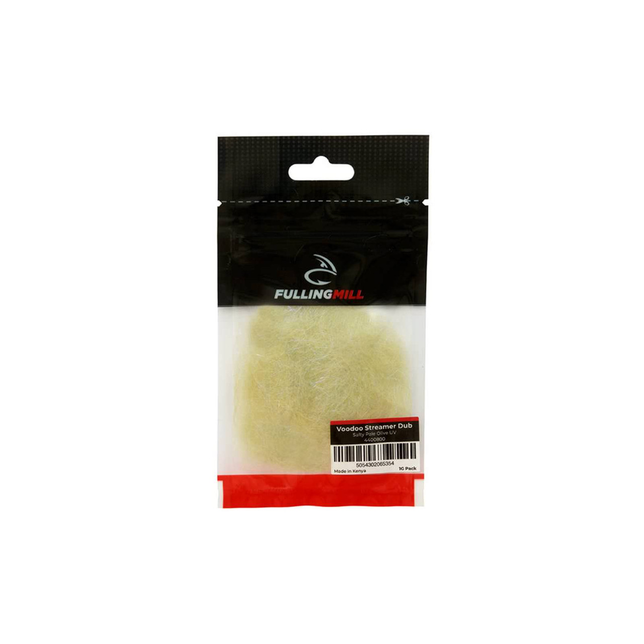 Fulling Mill Voodoo Streamer Dub Salty Pale Olive UV