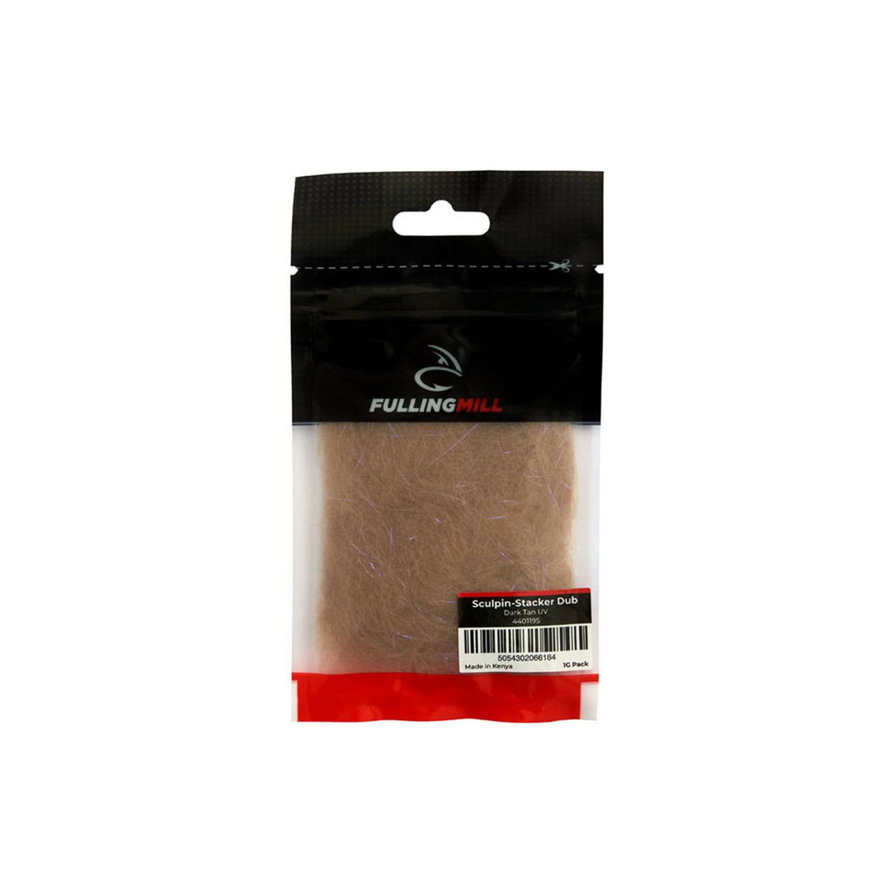 Fulling Mill Sculpin-Stacker Dubbing Dark Tan UV