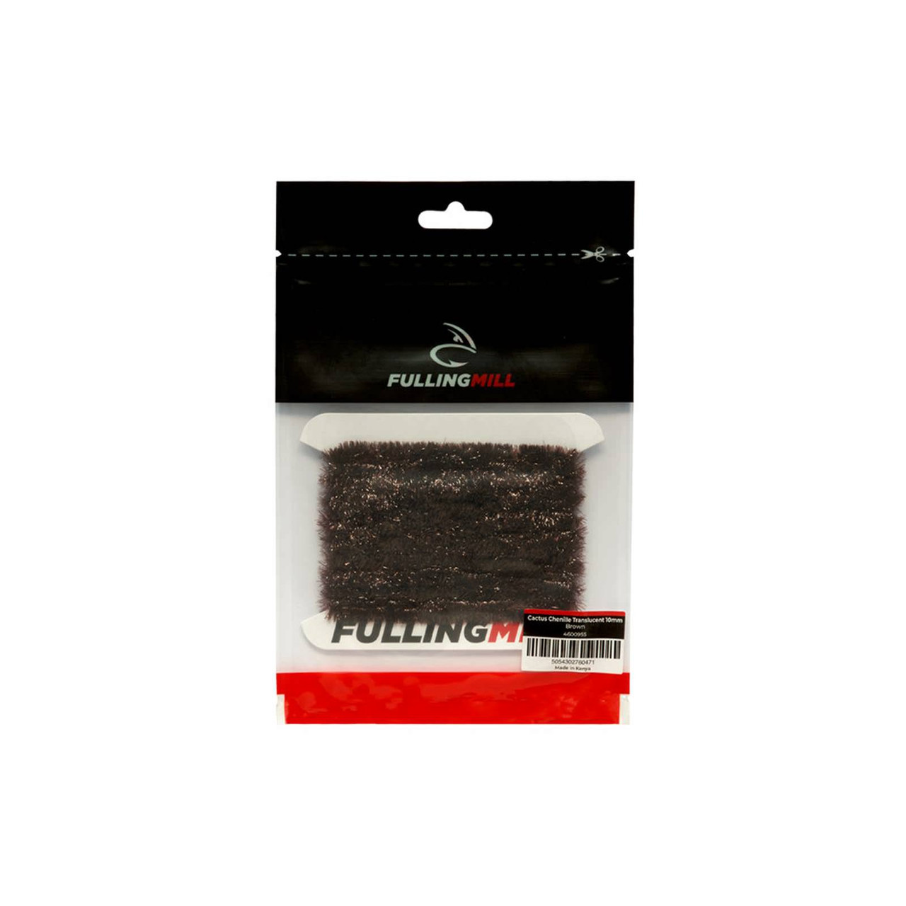 Fulling Mill Cactus Chenille Translucent 10mm Brown
