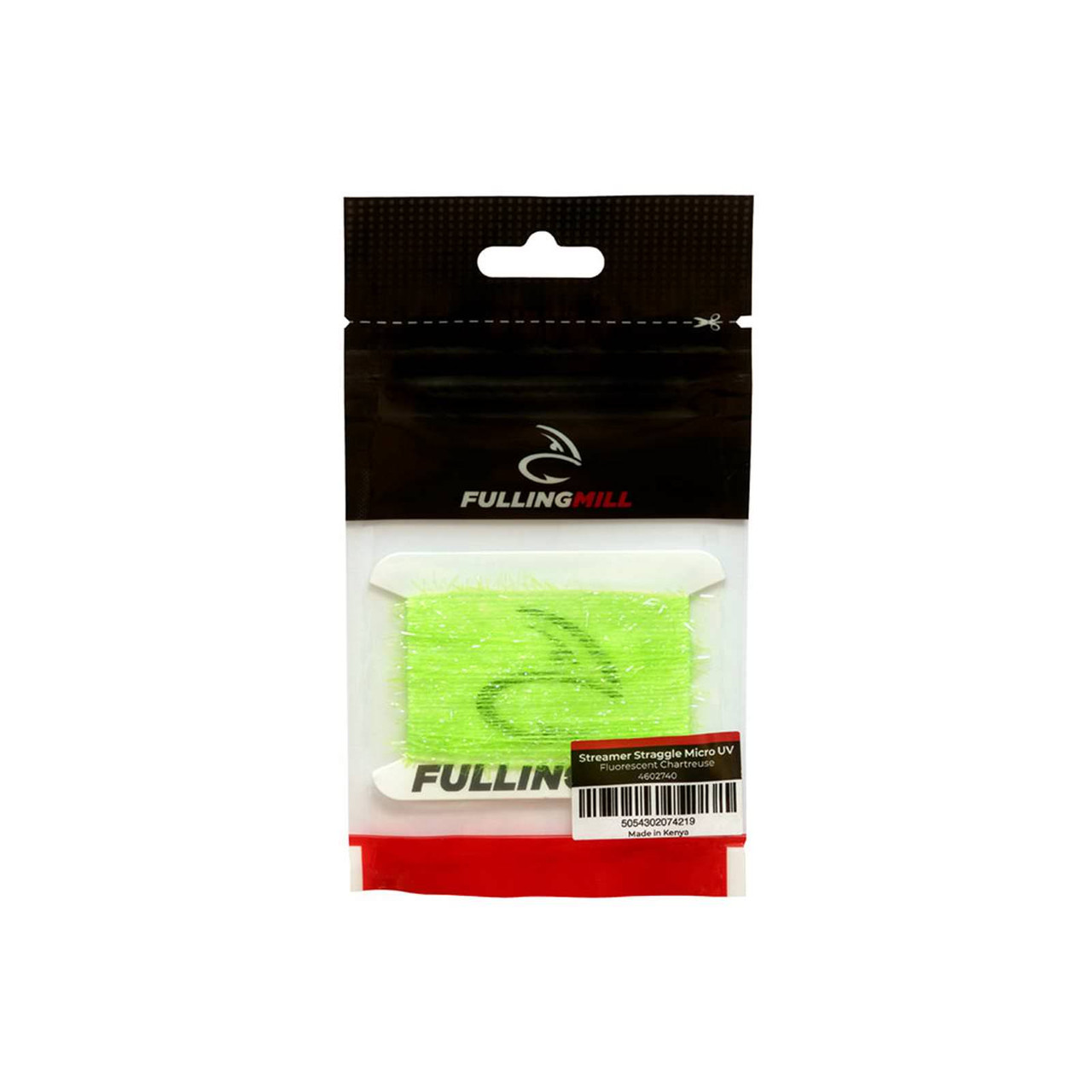 Fulling Mill Streamer Straggle Micro UV Fluorescent Chartreuse