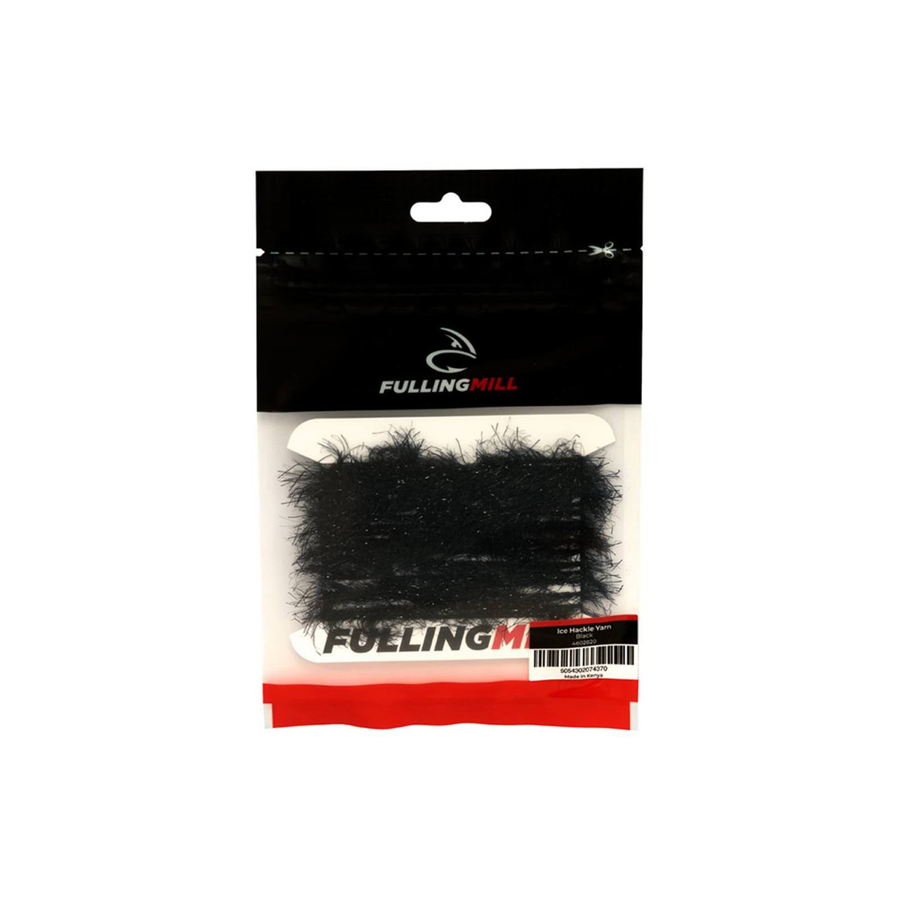 Fulling Mill Ice Hackle Yarn Black