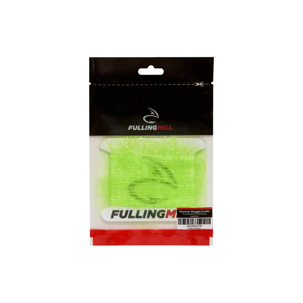Fulling Mill Streamer Straggle Jumbo Fluorescent Chartreuse