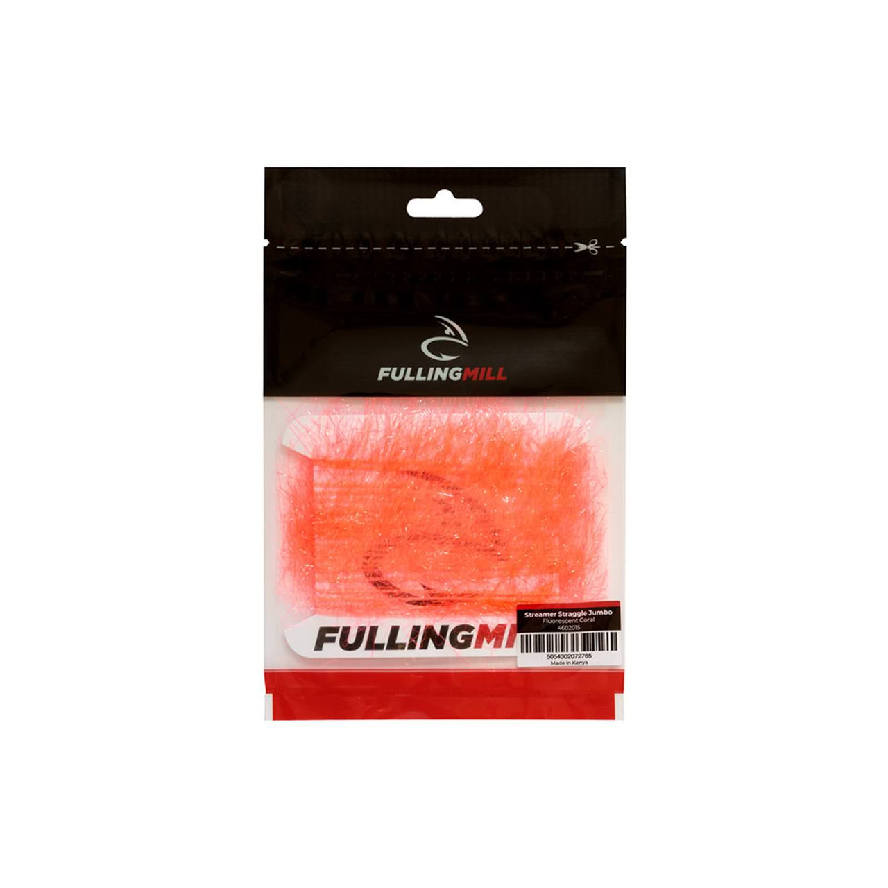 Fulling Mill Streamer Straggle Jumbo Fluorescent Coral