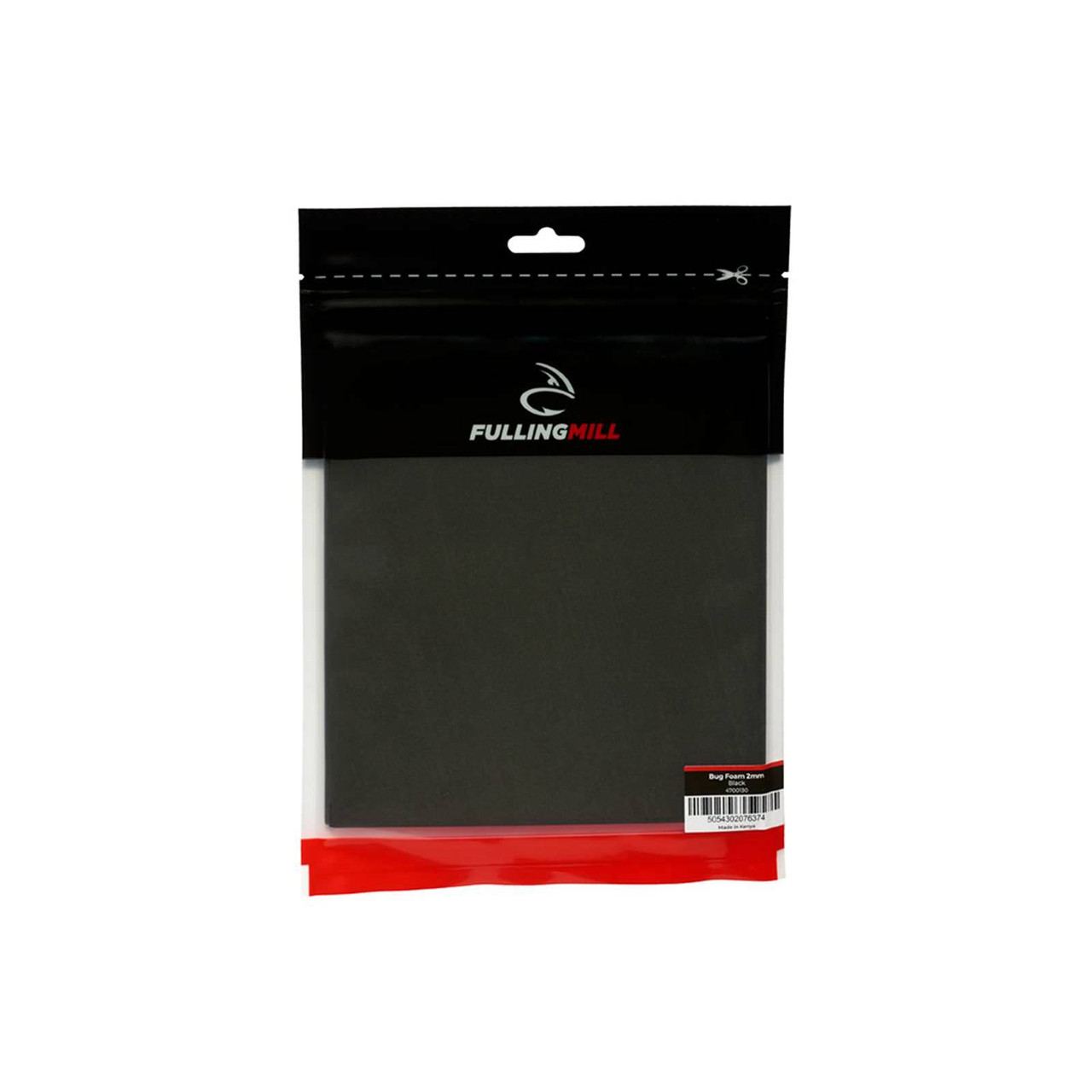 Fulling Mill Bug Foam 2mm Black