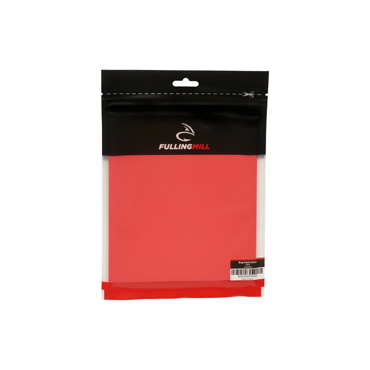 Fulling Mill Bug Foam 2mm Red