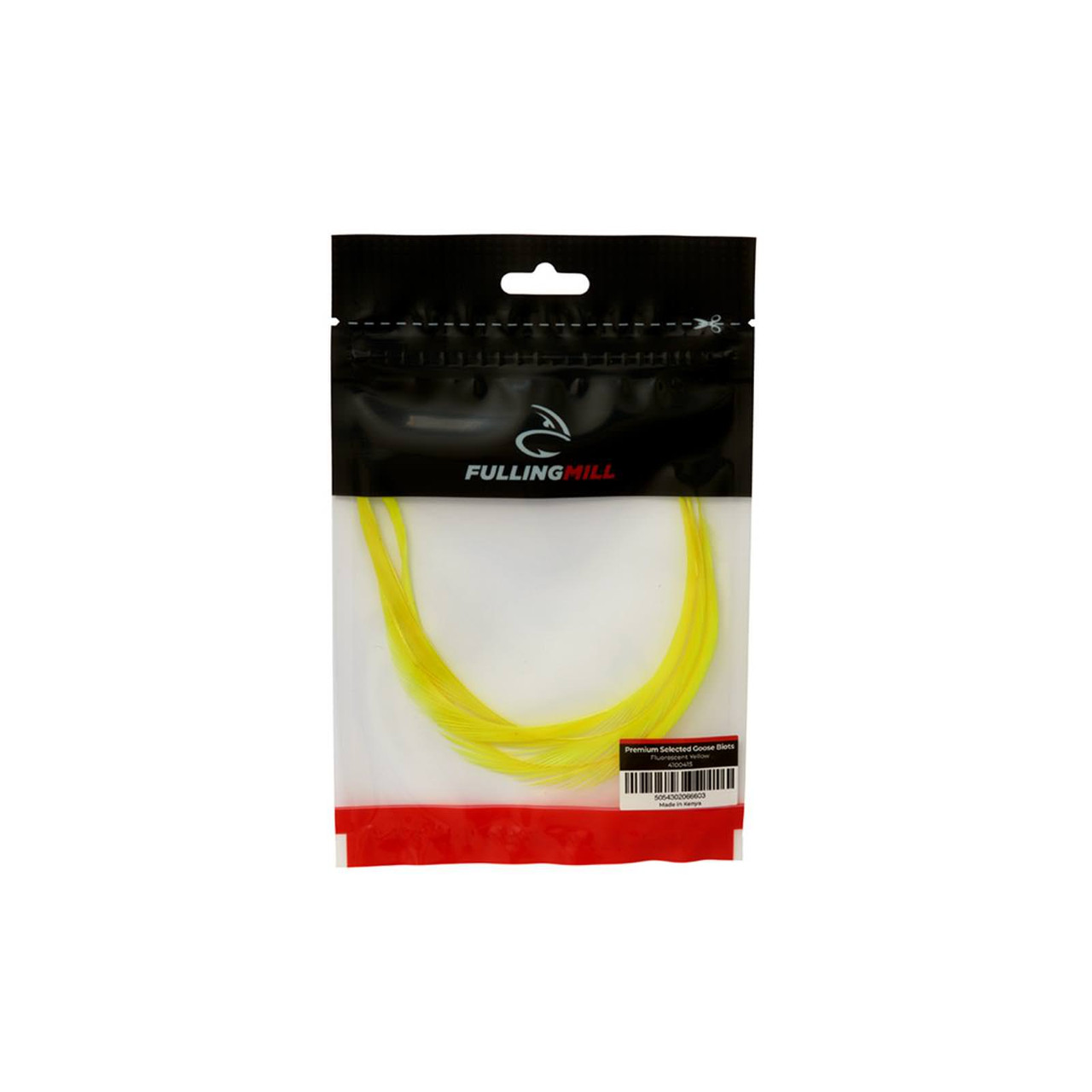 Fulling Mill Premium Selected Goose Biots Fluorescent Yellow