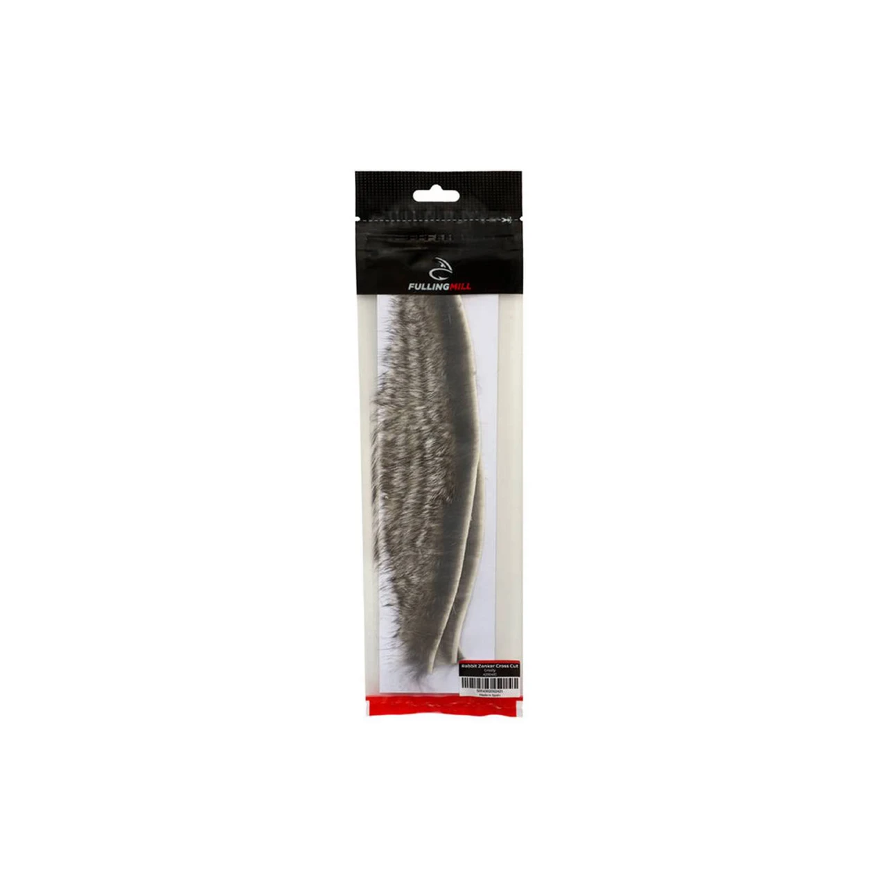 Fulling Mill Rabbit Zonker Cross Cut Grizzly