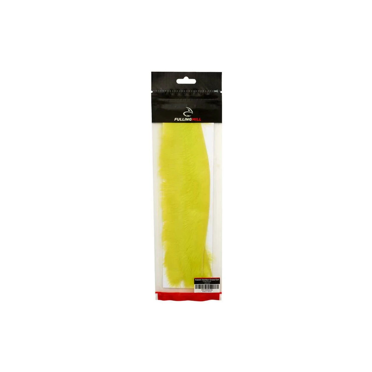 Fulling Mill Rabbit Zonker Cross Cut Chartreuse