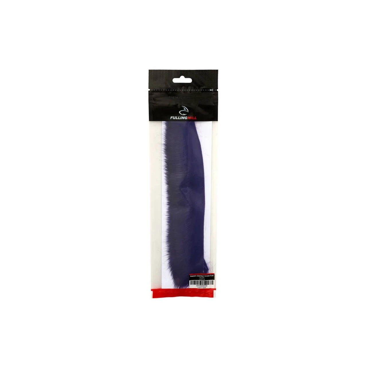 Fulling Mill Rabbit Zonker Cross Cut Purple