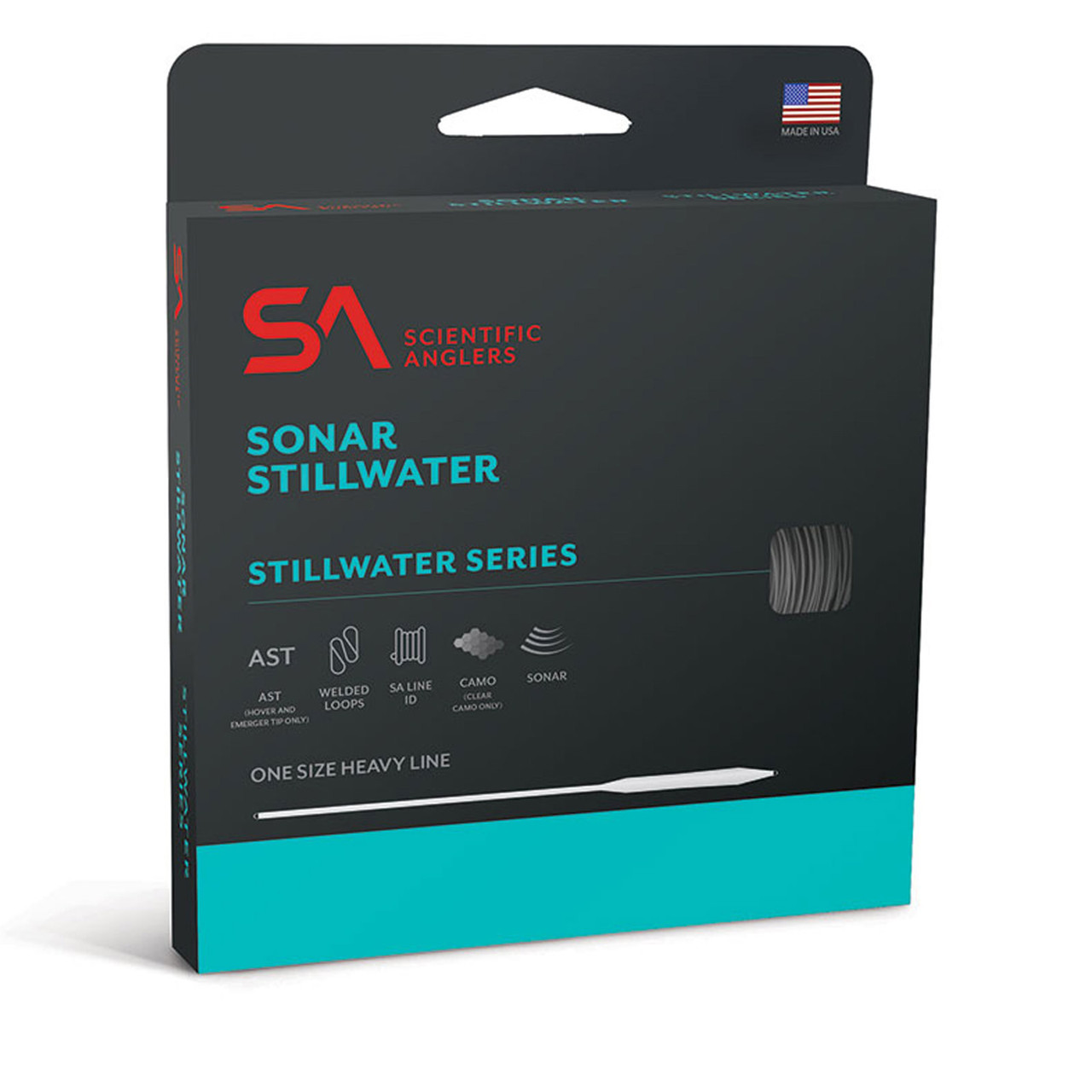 Scientific Anglers Sonar Stillwater Clear Camo Fly Line Overweighted