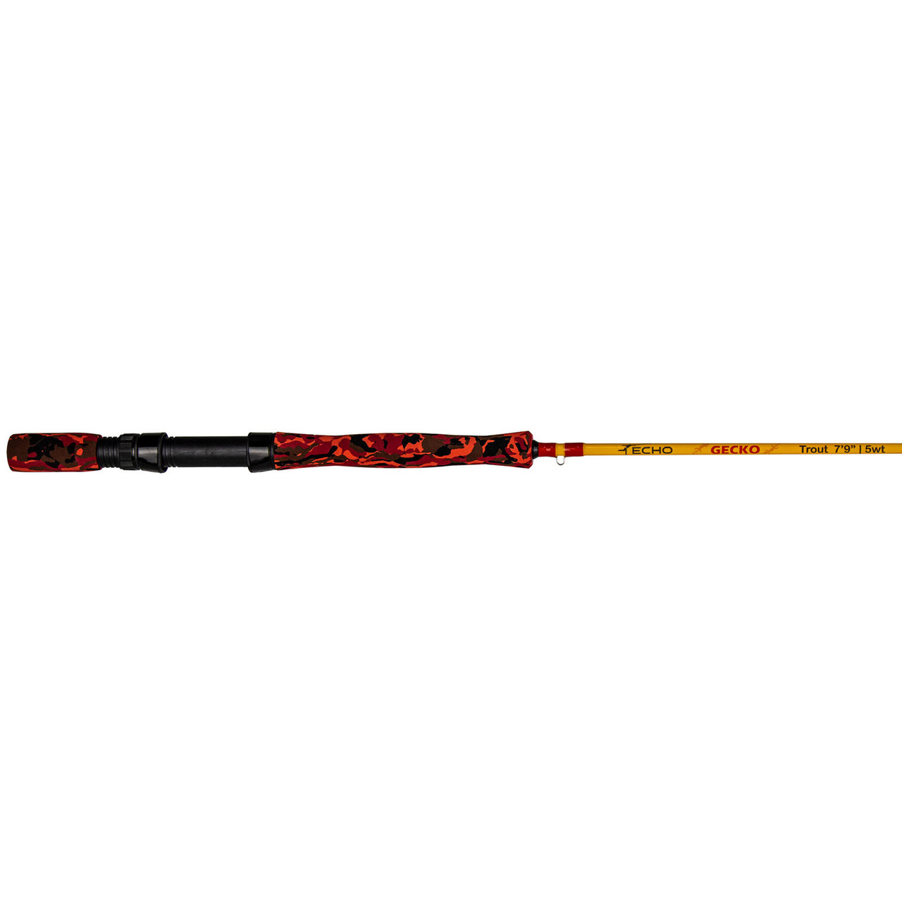 Echo Gecko Trout outfit rod, 7'9" 5 wt with camo foam grip