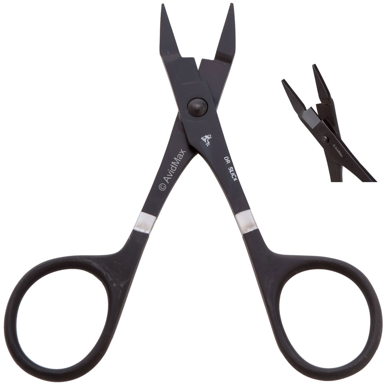 Dr. Slick 4.75 in Fishing Hook Barb Crushers and Scissors 4.75 in Black