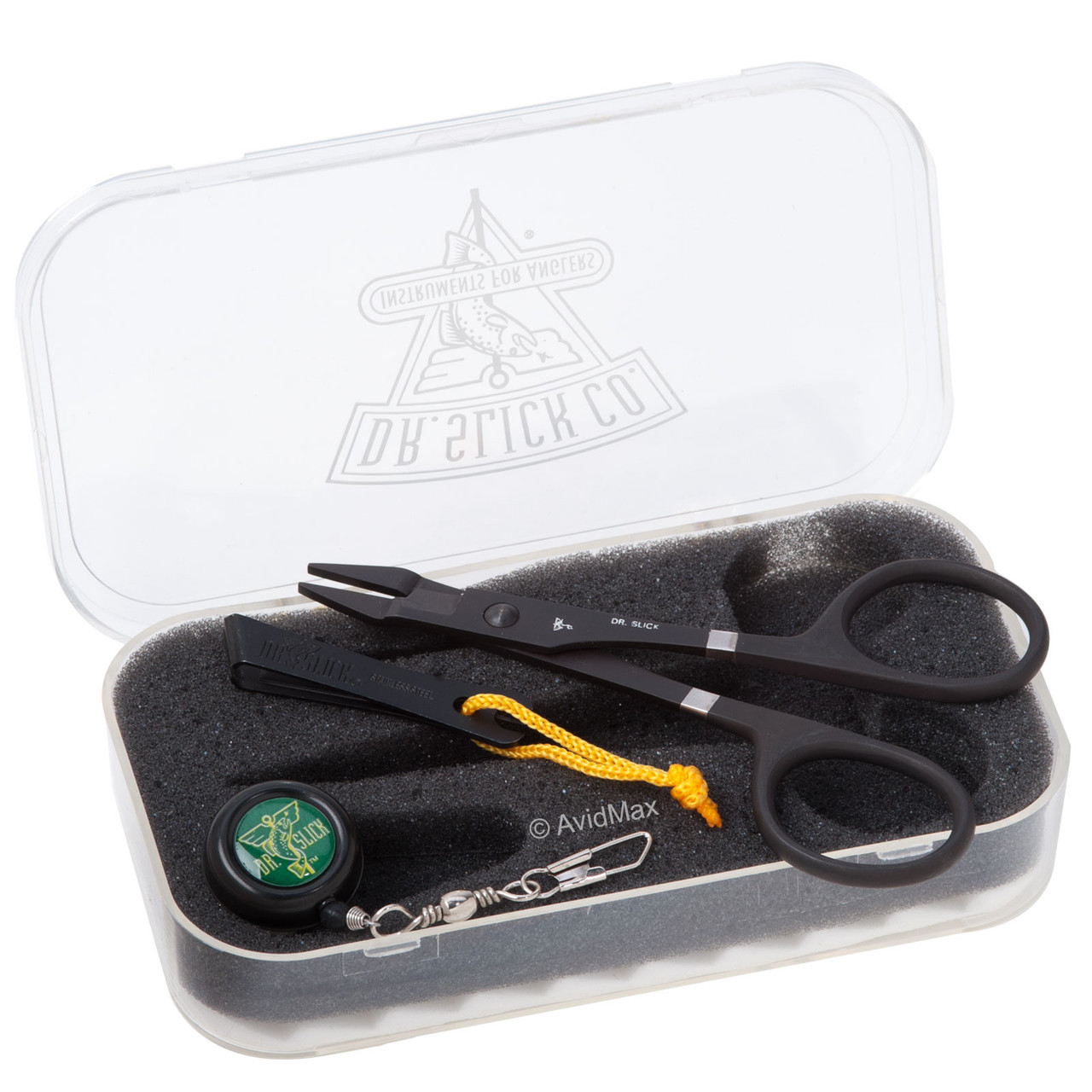 Dr. Slick Scissor Clamp Gift Sets Forceps + Sml Fly Box Fishing - view 5