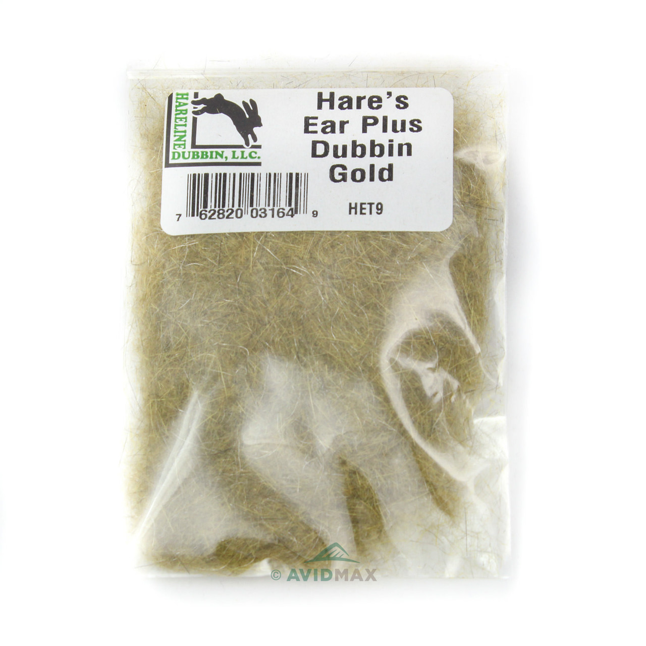 Hareline Hares Ear Plus Dubbing Gold