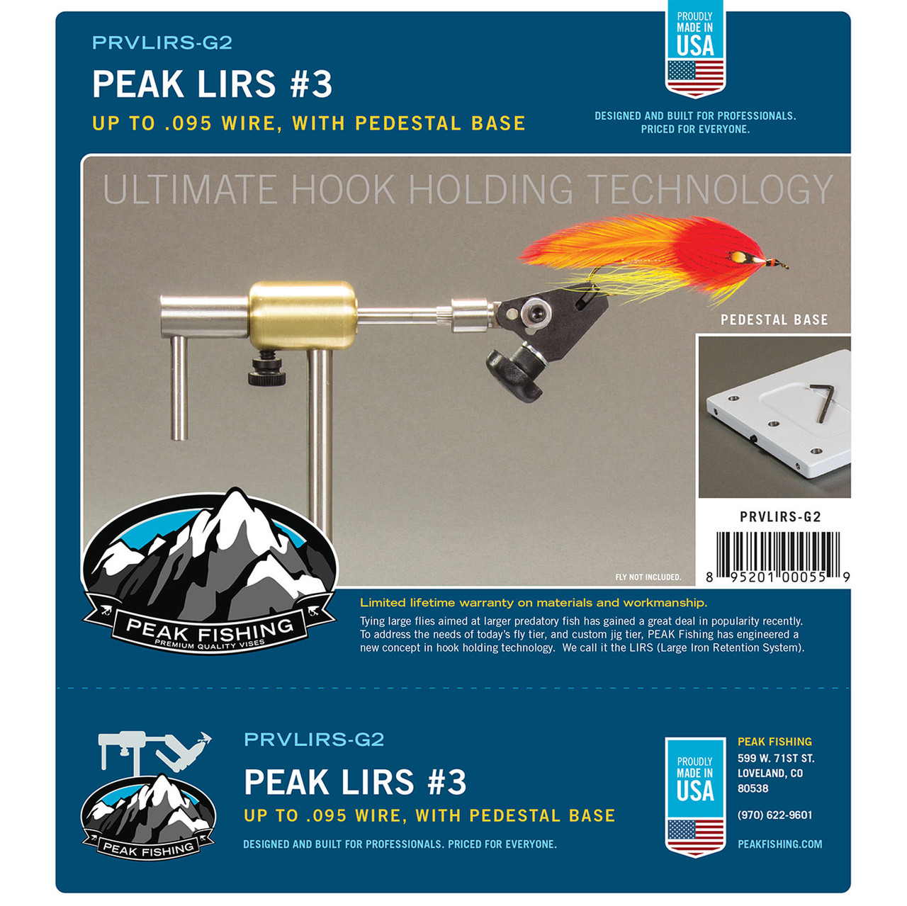 PEAK LIRS with Pedestal Base