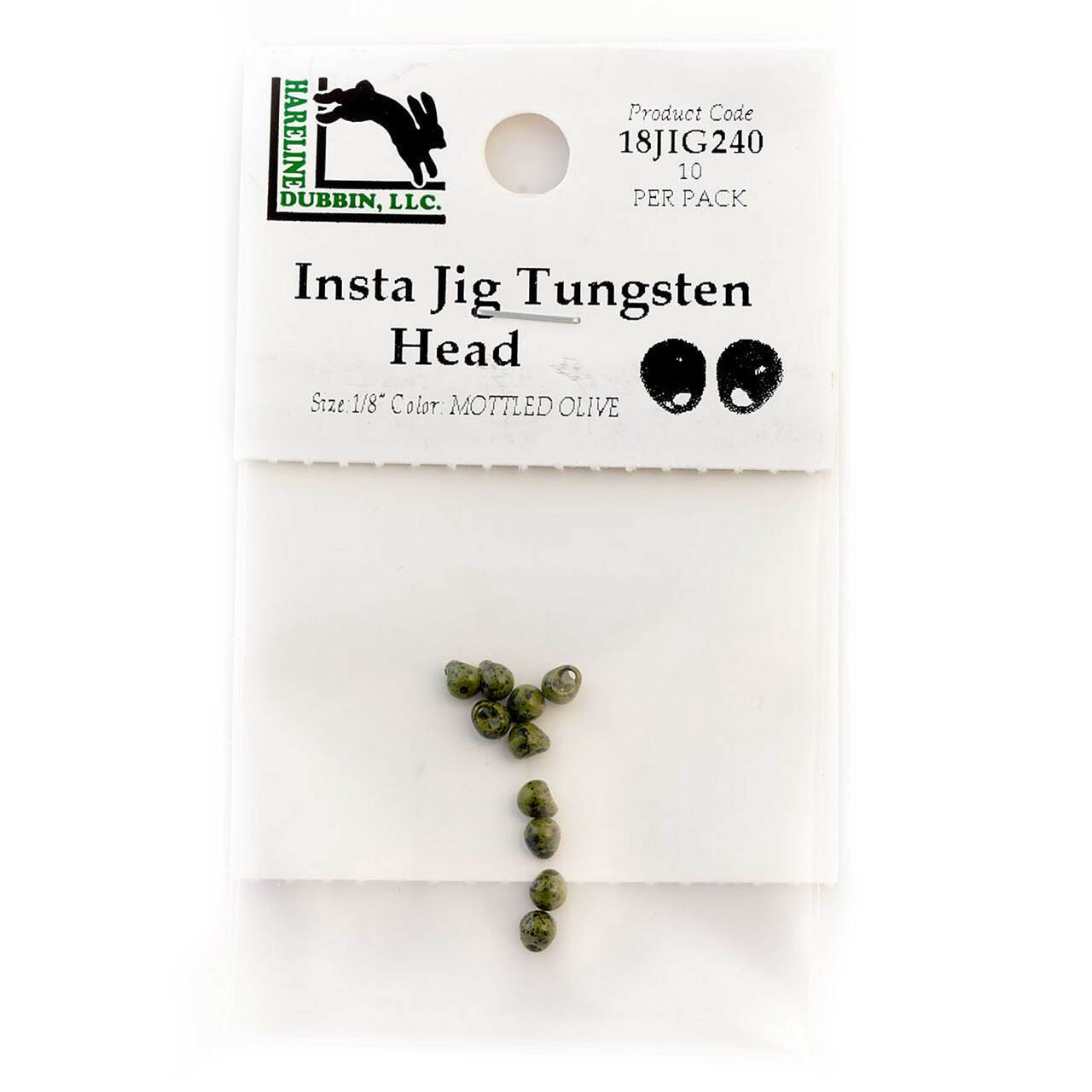 Hareline Tungsten Insta Jig Heads