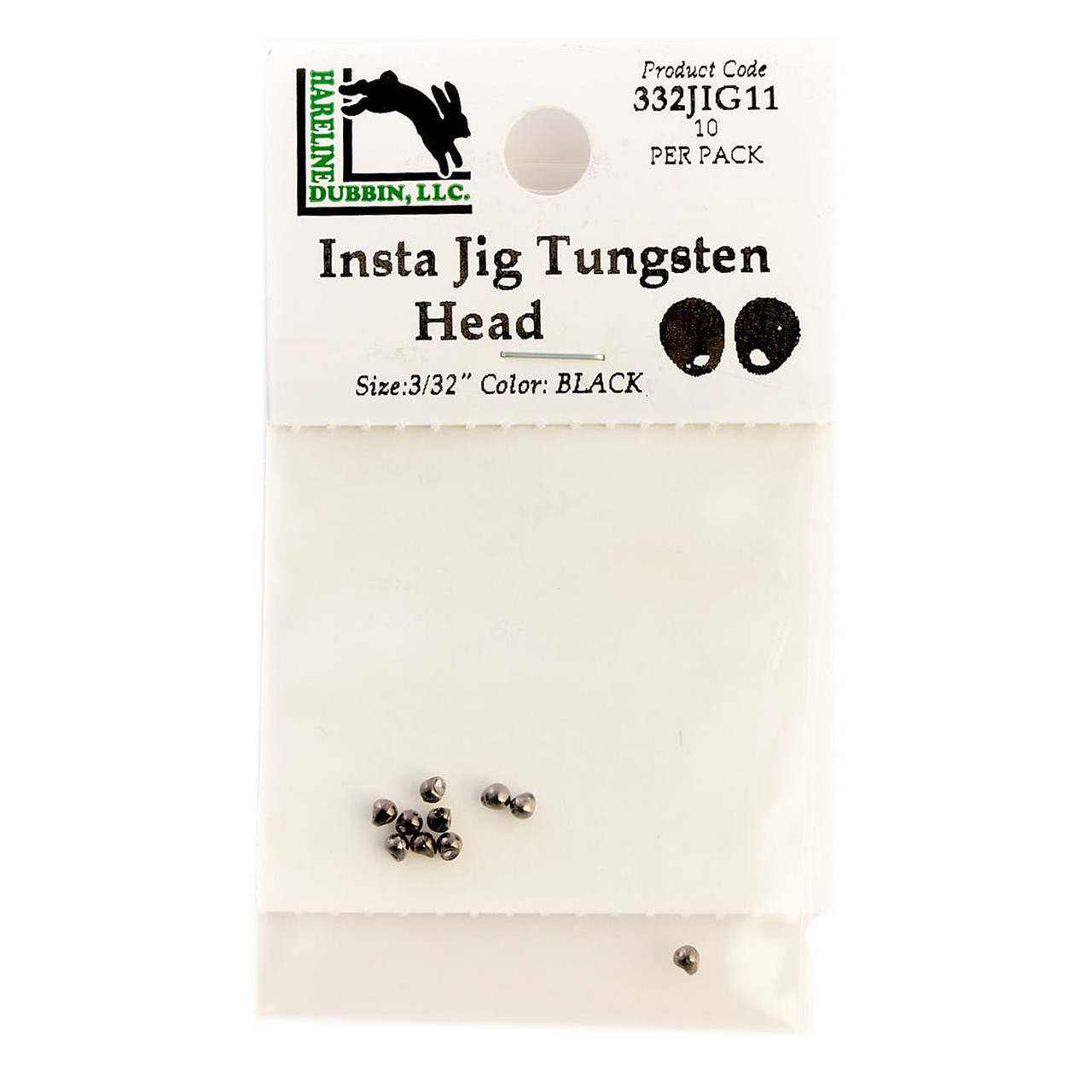 Hareline Tungsten Insta Jig Heads