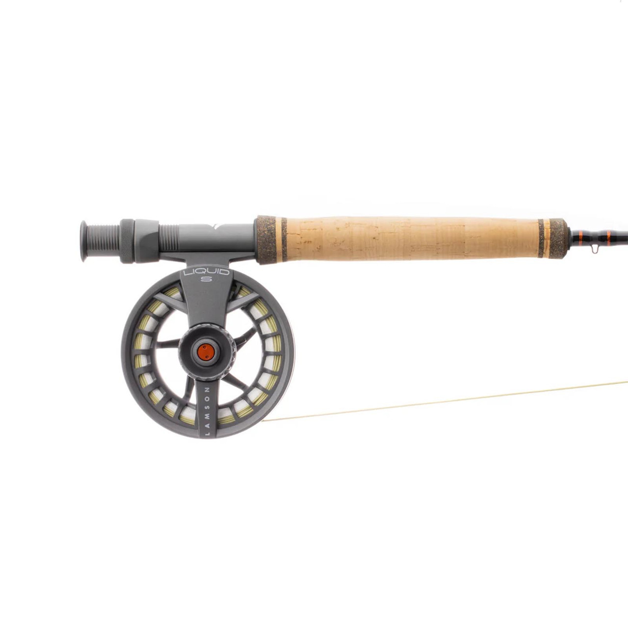 Lamson Liquid Rod & Reel Outfit w/ Fly Line Leader and Backing