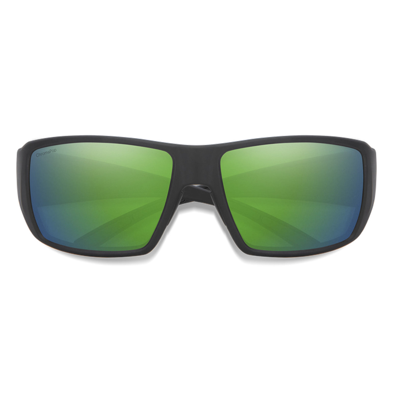 Smith Optics Guide's Choice Matte Black Green Mirror Glass Polarized