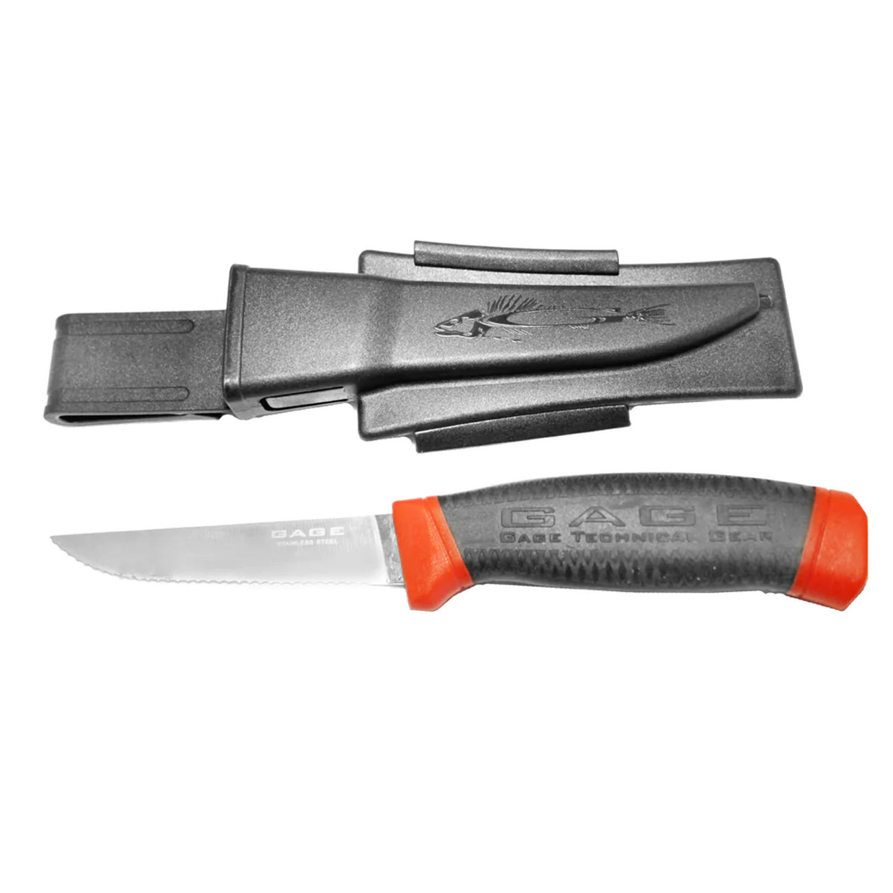 Grundens Technical Deck Knife with sheath
